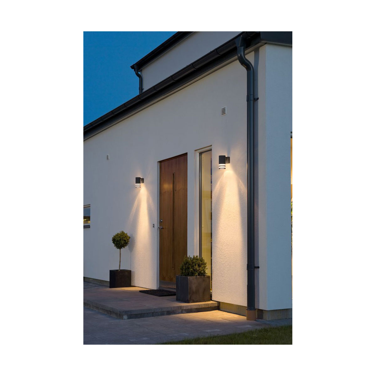 Konstsmide Wandleuchte Modena schwarz Bild 3