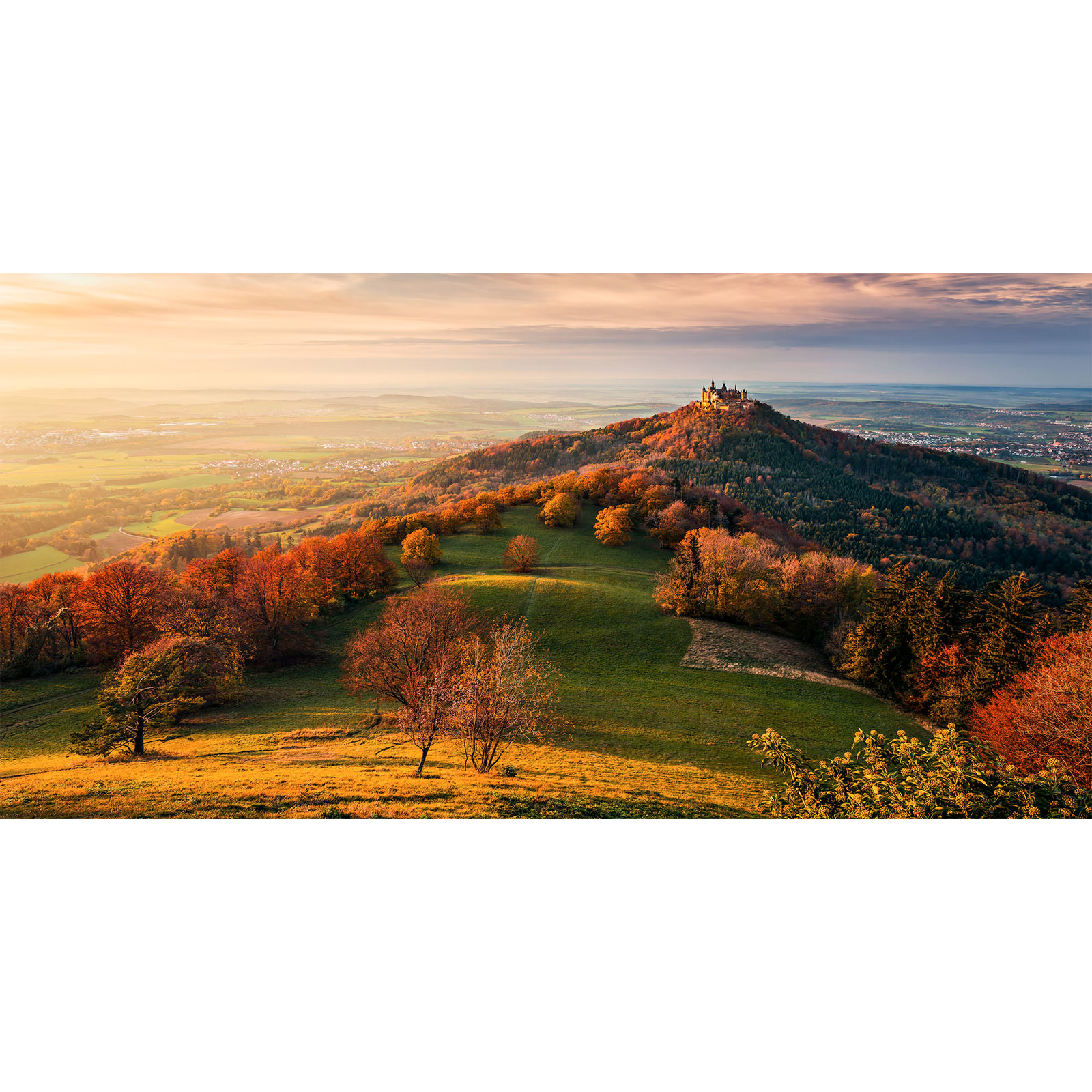 Komar  Vlies Fototapete Fairy Tale Castle 200x100 cm Bild 2