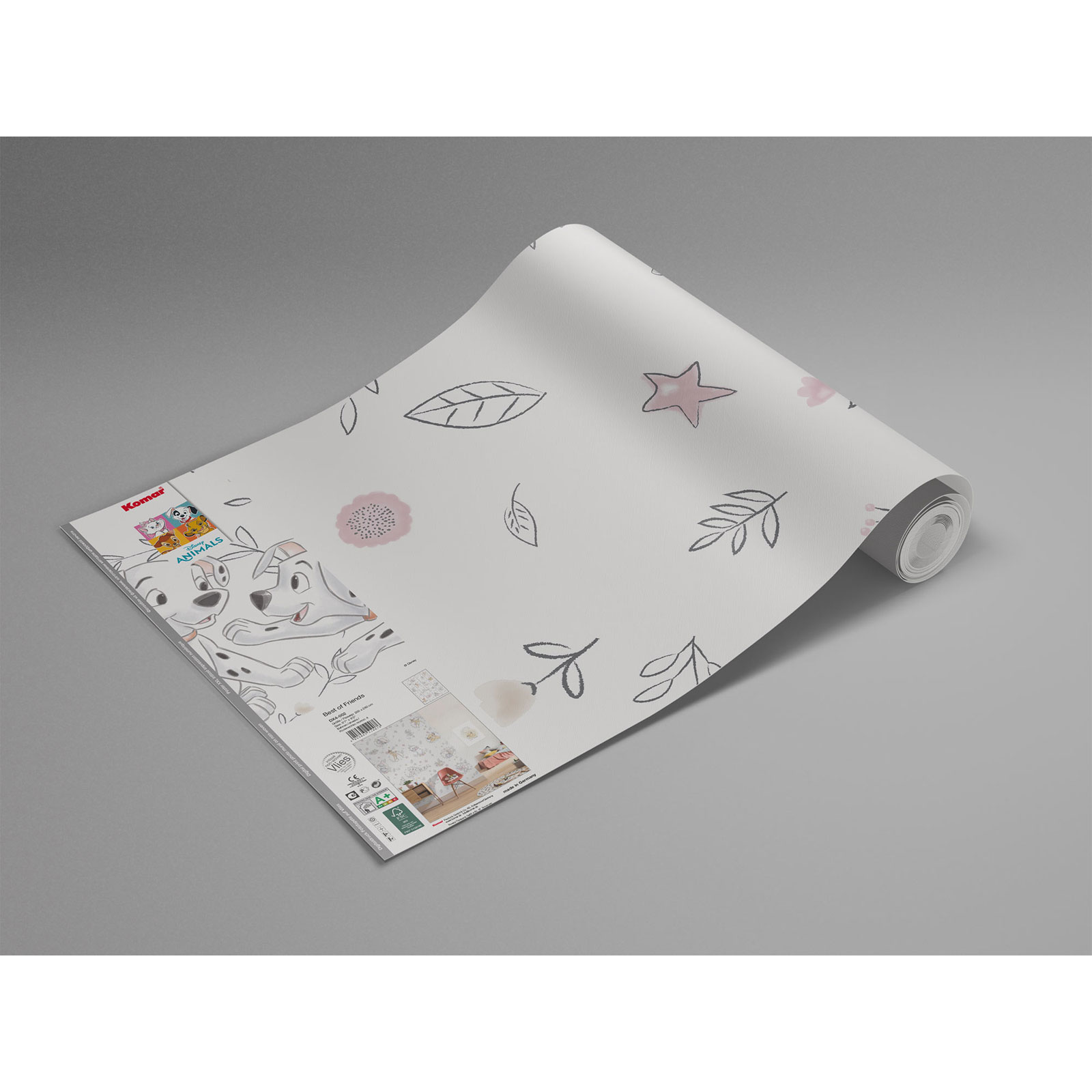 Komar  Vlies Fototapete Best of Friends 200x280 cm Bild 3