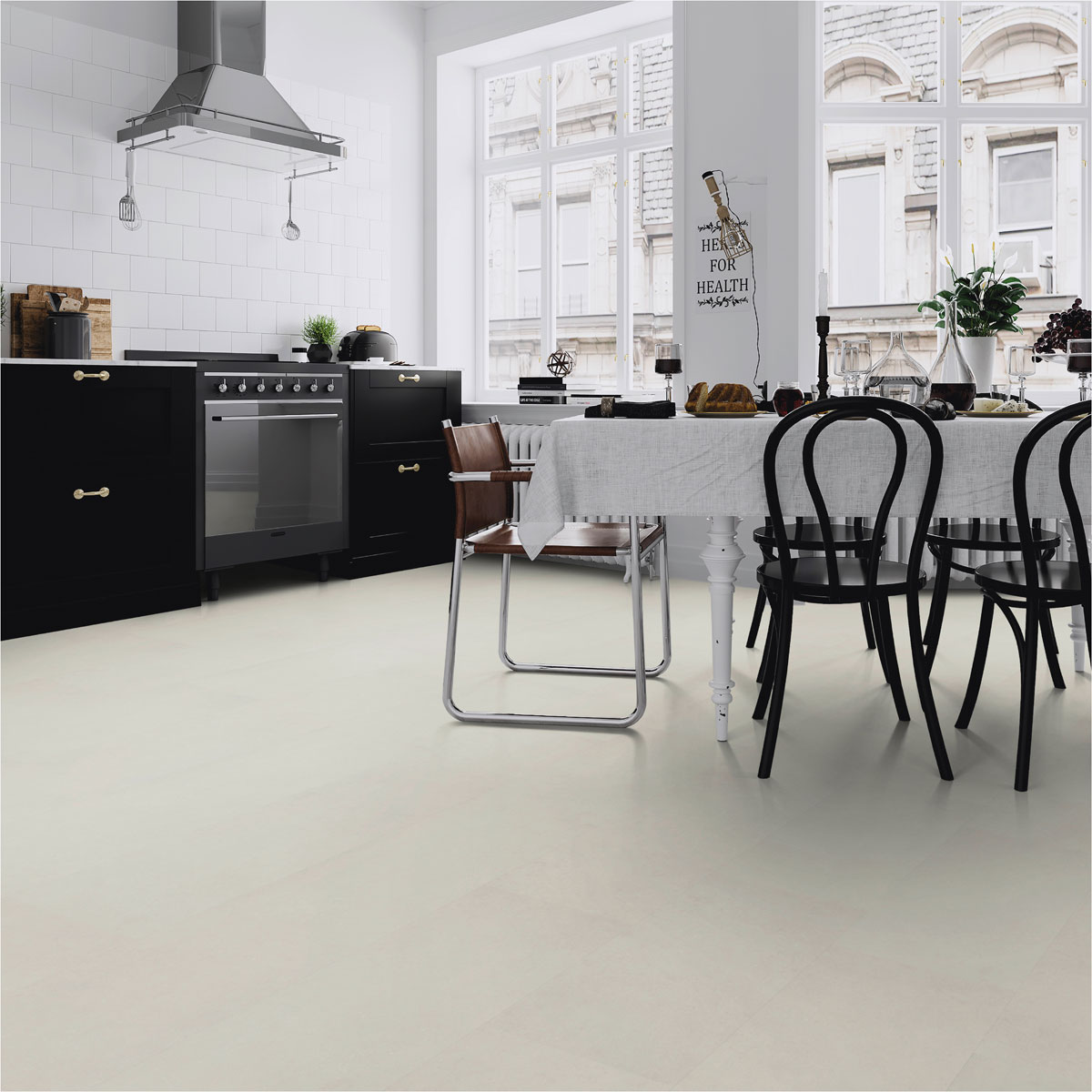 Specht Vinylboden  Vinyl SPC Ambiente Fliese Alaska 610 x 304,8 x 4,8 mm Bild 4