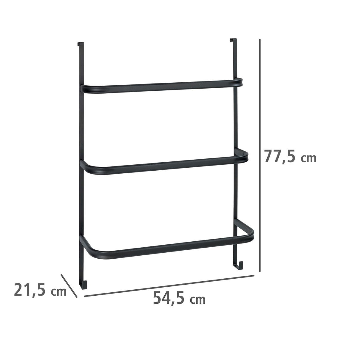Wenko  Handtuchhalter Irpinia Schwarz Bild 4