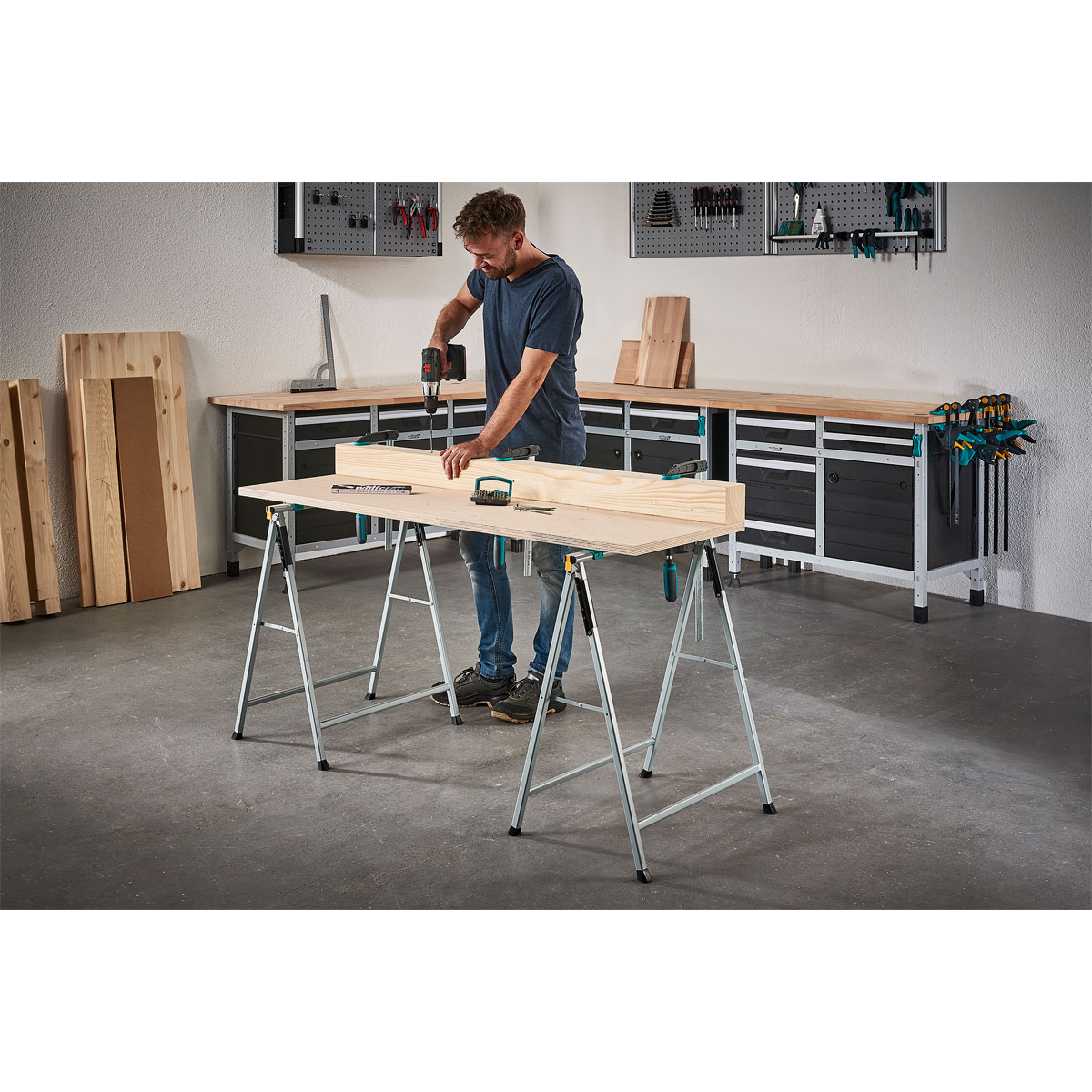 Wolfcraft  Auflagebock workstand Bild 2