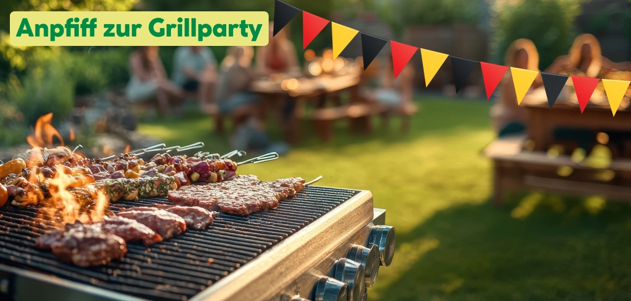 Anpfiff zur Grillparty
