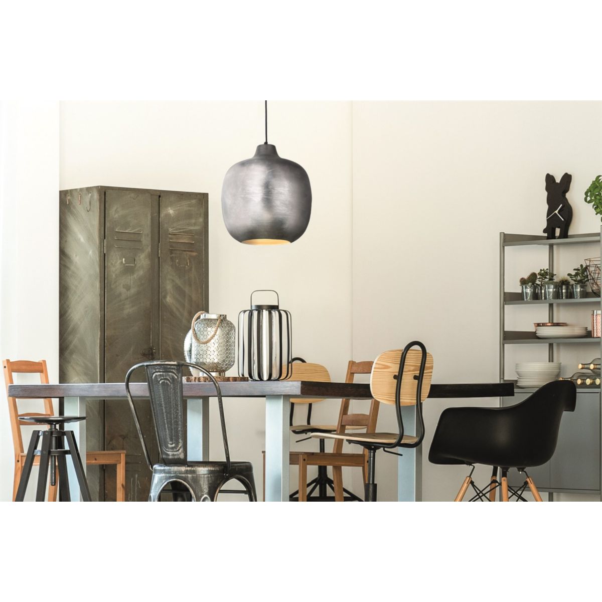 Hängelampe Sawyer 125 silber Bild 3