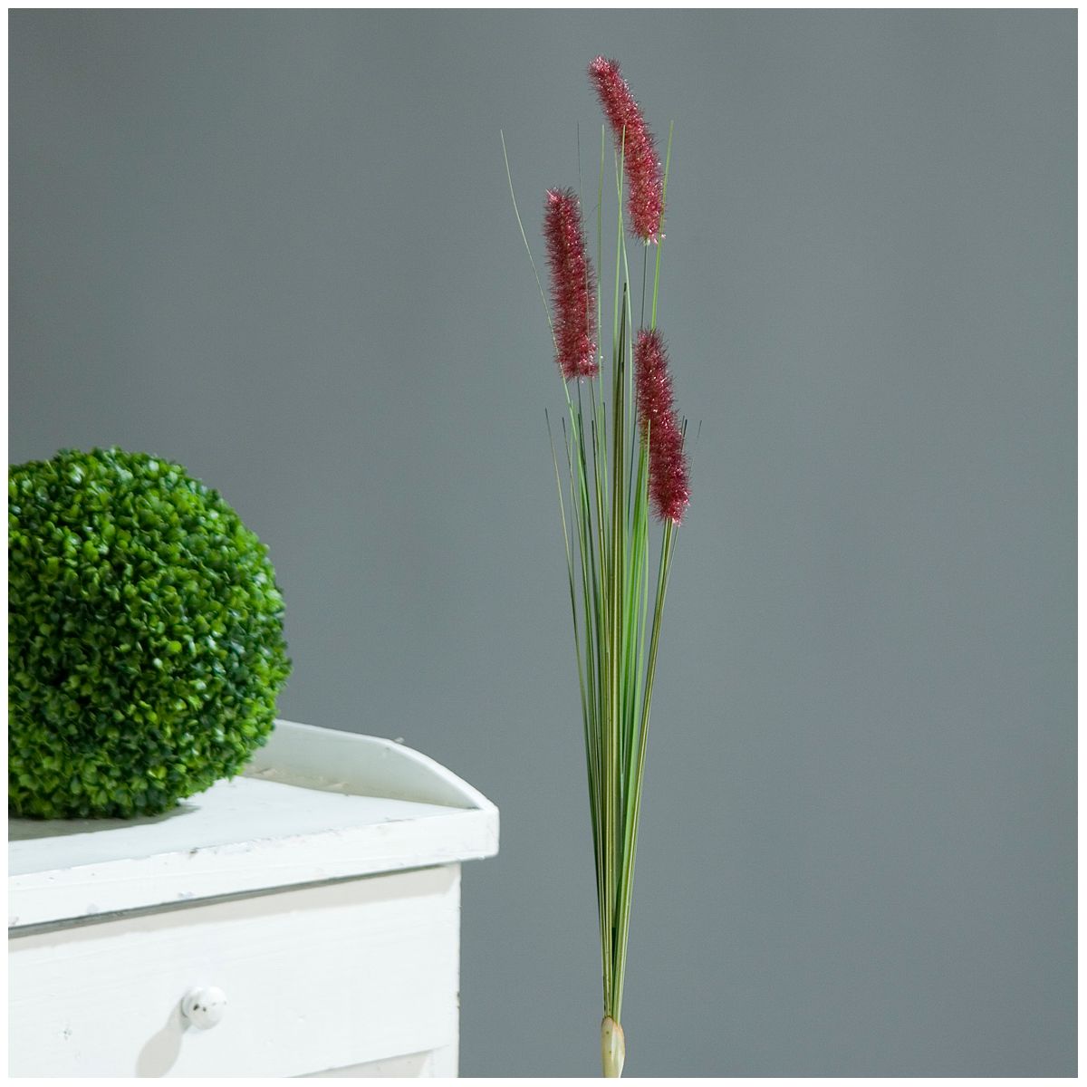 Graswedel 85 cm burgund Bild 2