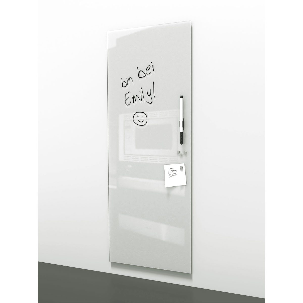 Memo-Art weiss 30 x 80 cm Memoboard