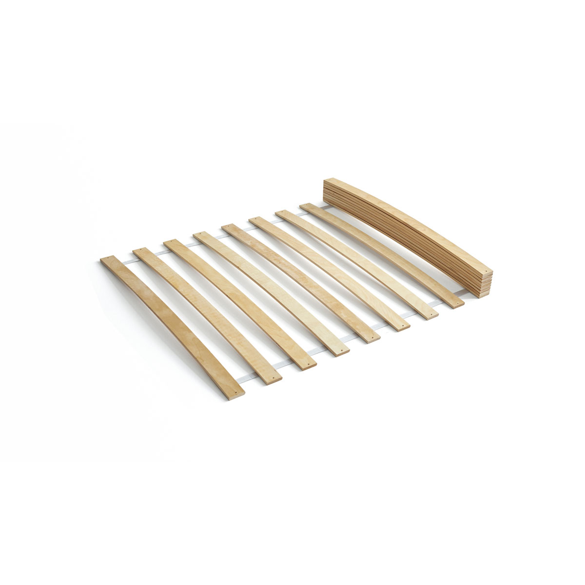 Ticaa Rollrost, mit Federleisten, Birke, 90x200 cm Bild 2