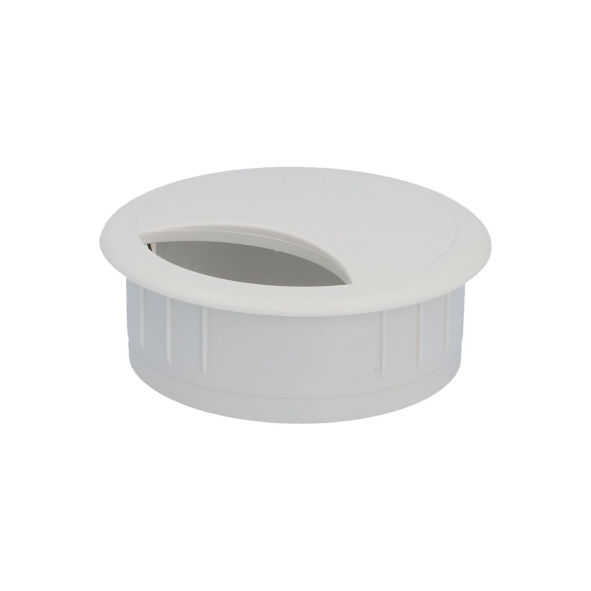 Unitec Kabeldurchführung 60 mm, weiß, 1 Stück