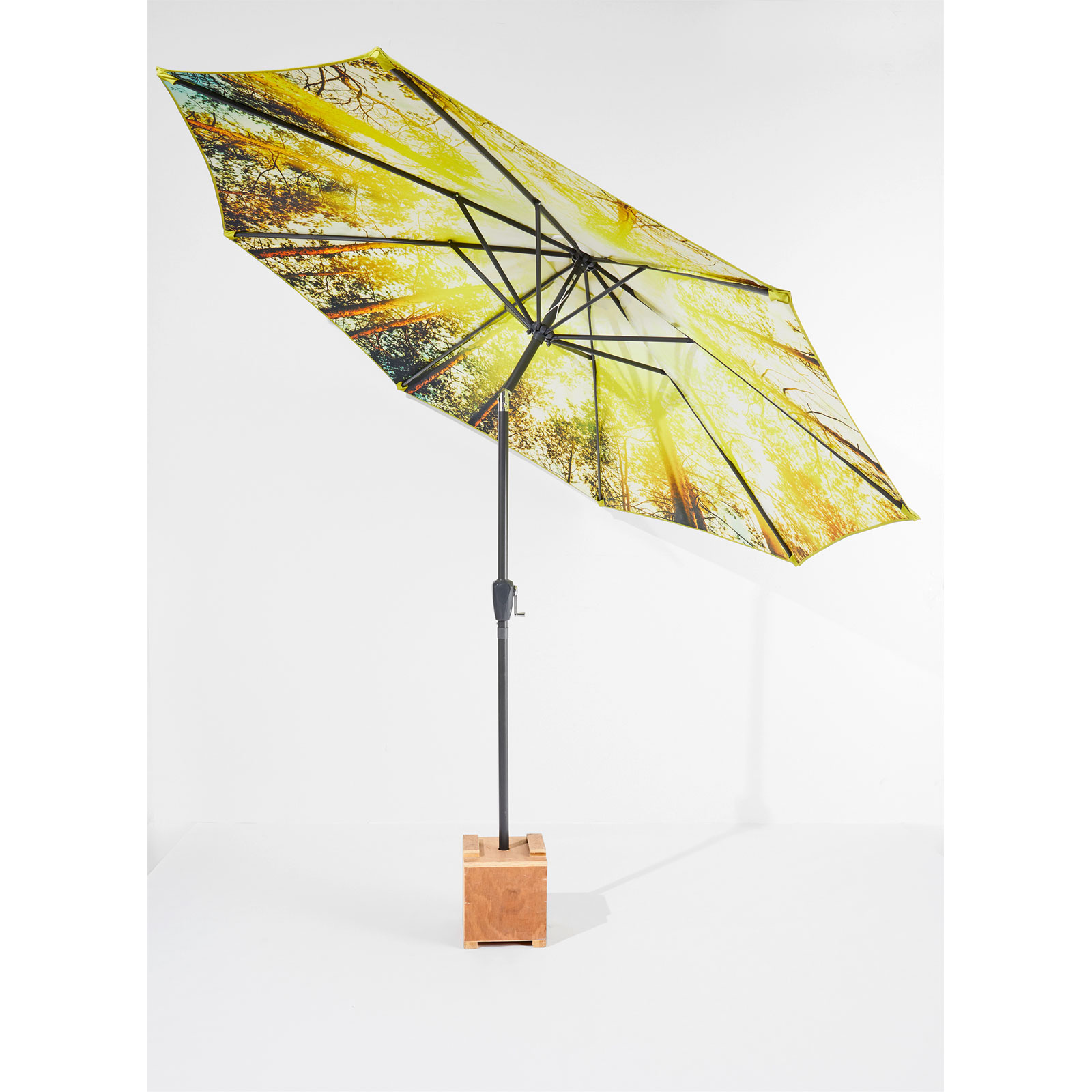 Haveson Gartenschirm Forest anthrazit Bild 3