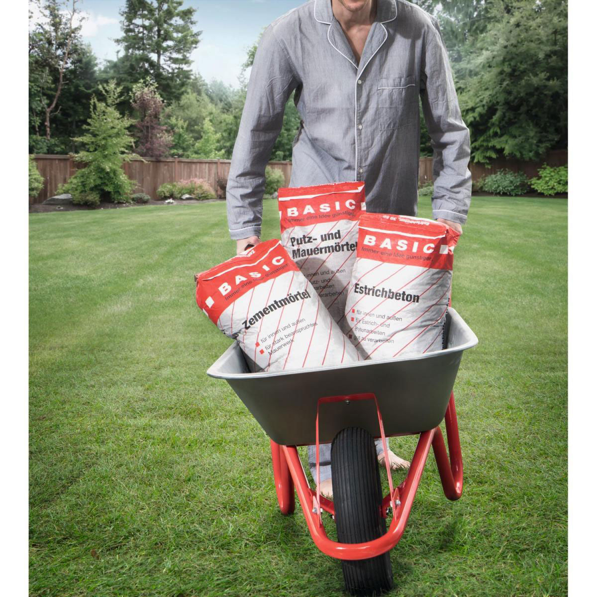 Basic Putz- und Mauermörtel 30 kg Bild 2