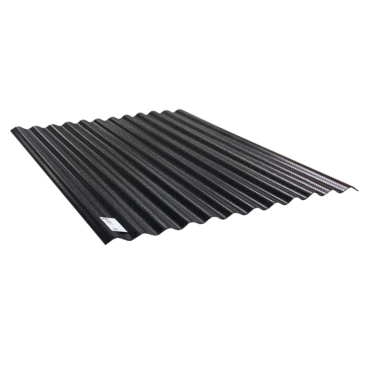 Guttanit+ Wellplatte 76/18 Mini 1200x900mm Schwarz Bild 1