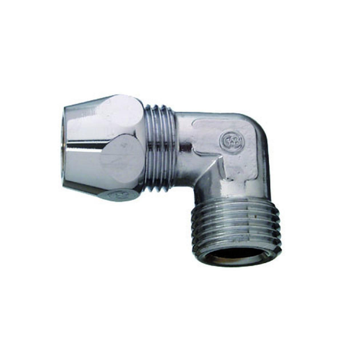 Winkel-Quetschverschraubung 1/2" x 10 mm