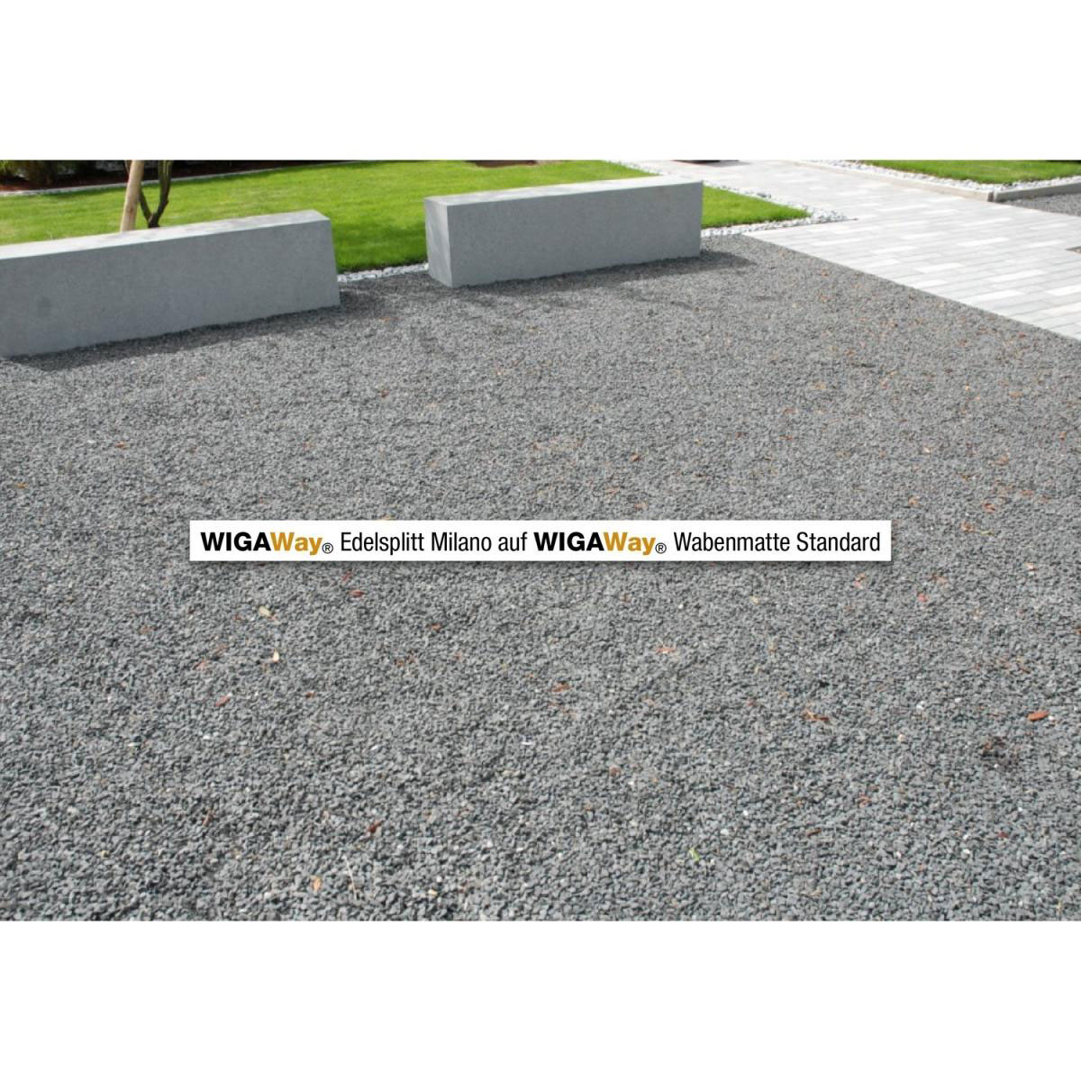 Edelsplitt Milano Körnung 5-8 mm 300 kg Bild 2