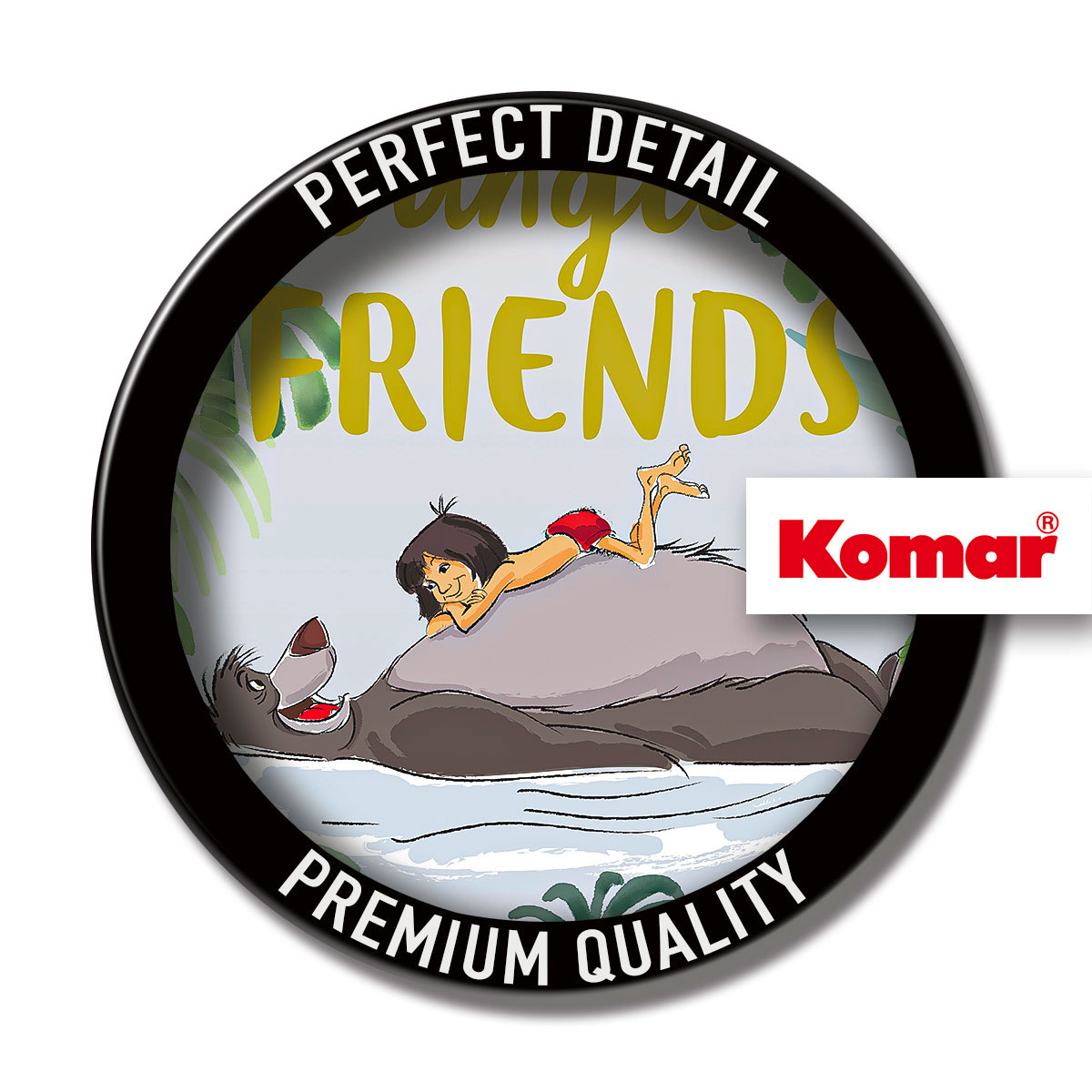 Komar  Wandbild Jungle Book Friends 50x70 cm Bild 3