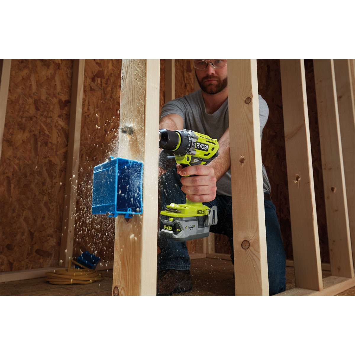 Ryobi  Akku-Schlagbohrschrauber R18PD7-0 ohne Akku und Ladegerät Bild 6