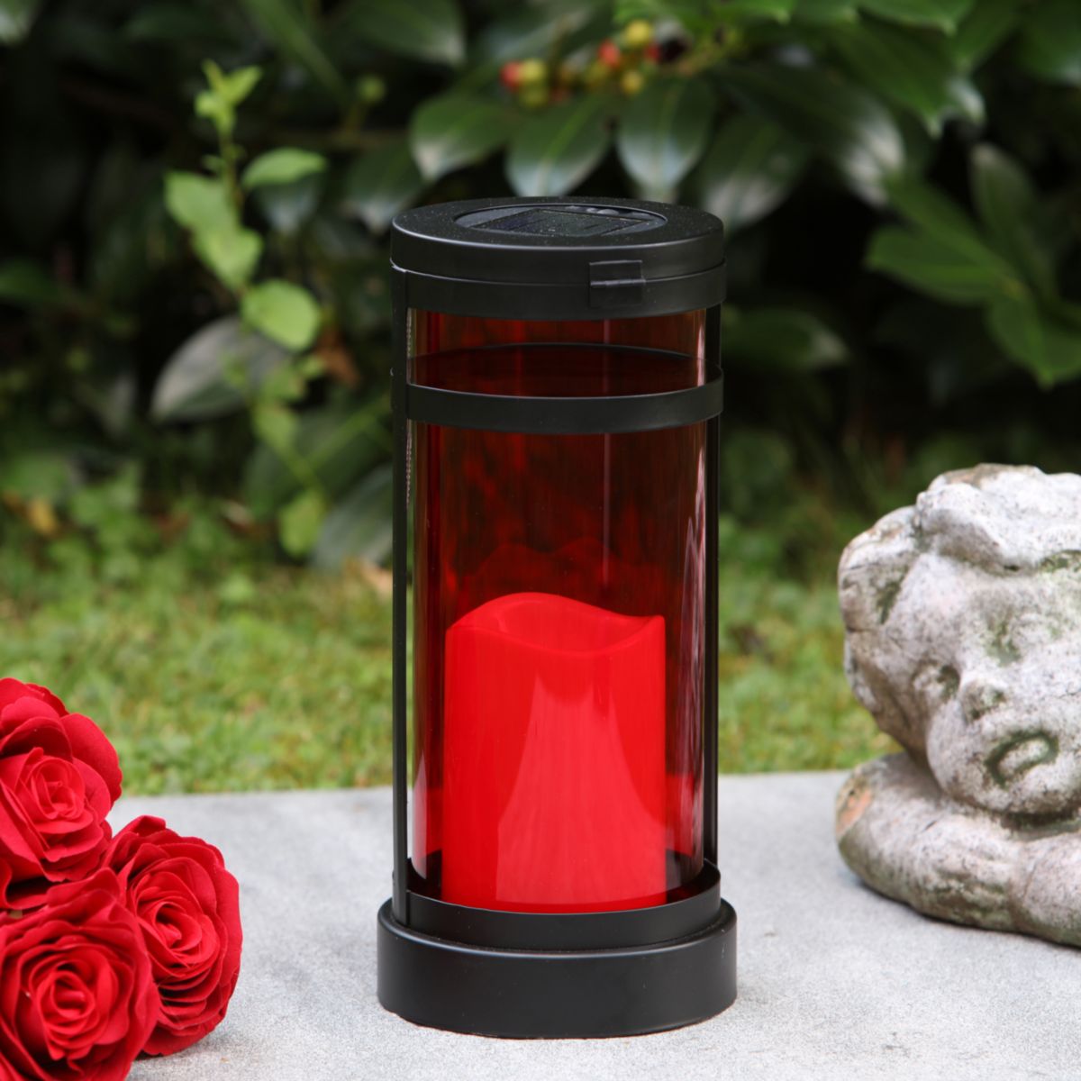 LED Outdoor Grablampe ARIMO Solar