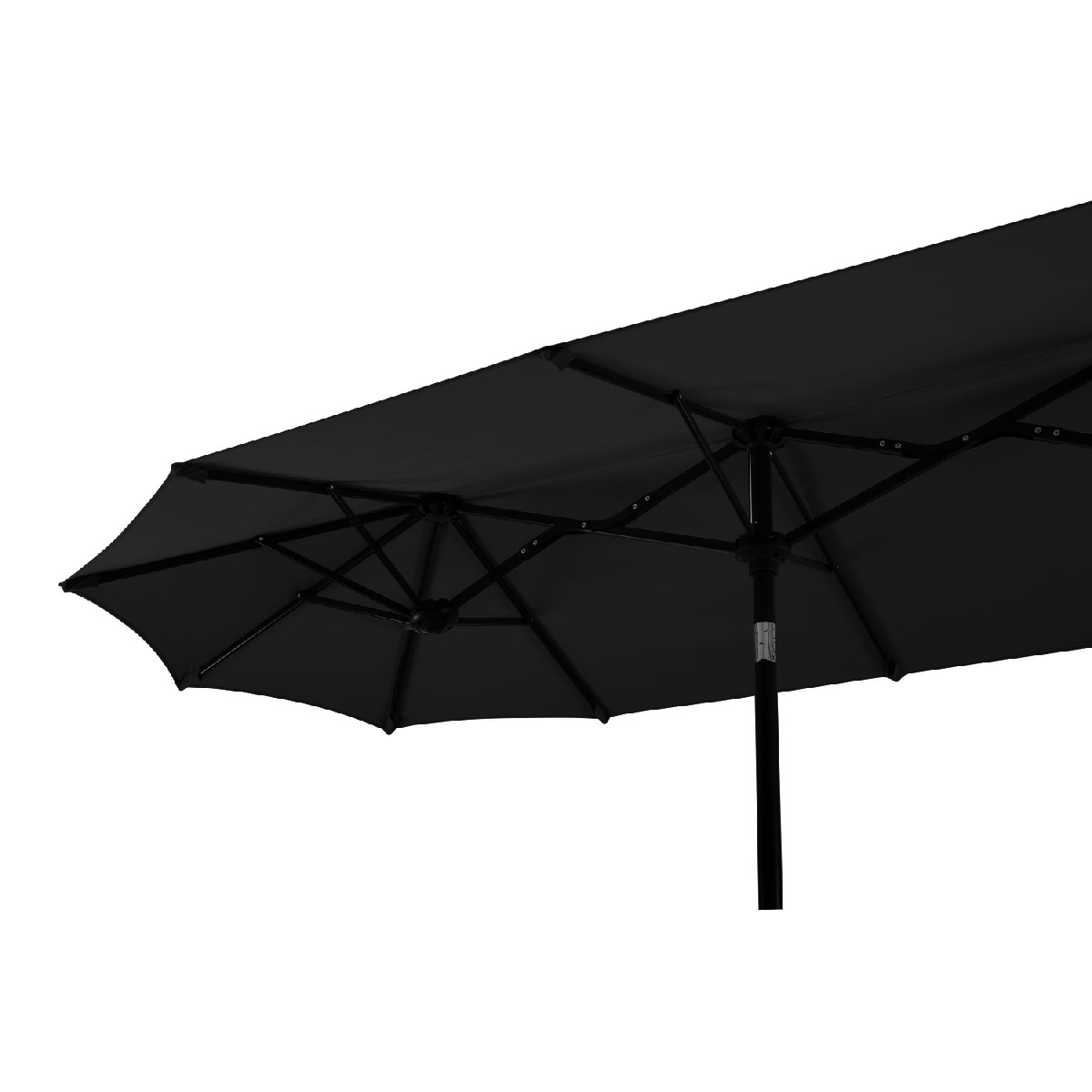 Schneider Schirme Sonnenschirm Salerno anthrazit 300 x 150 cm Bild 3