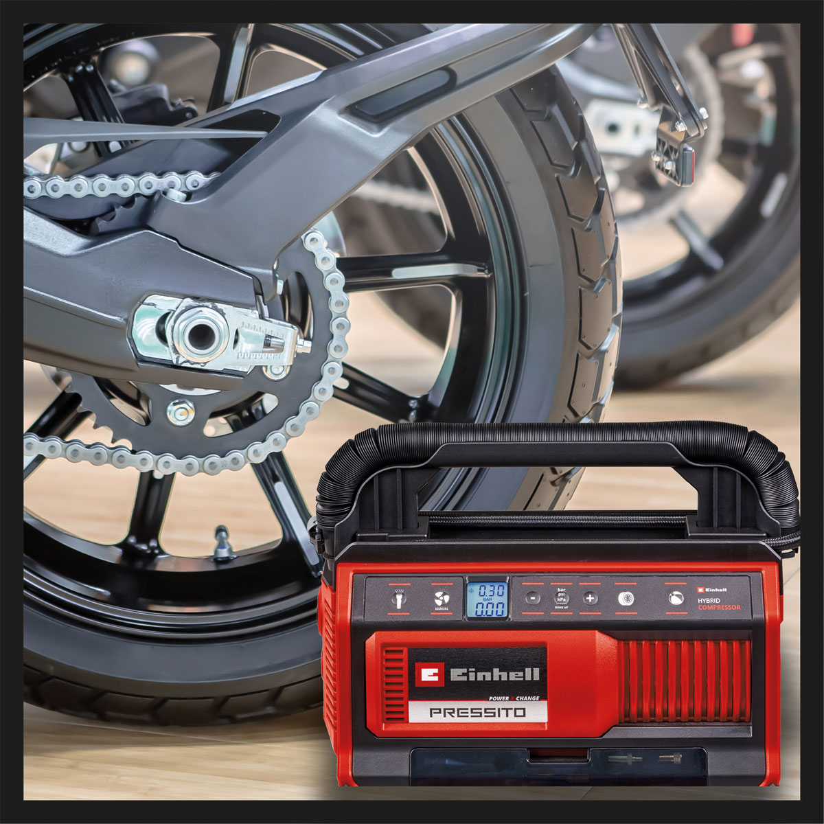Einhell  Hybrid-Kompressor PRESSITO 18/25 Hybrid Bild 6