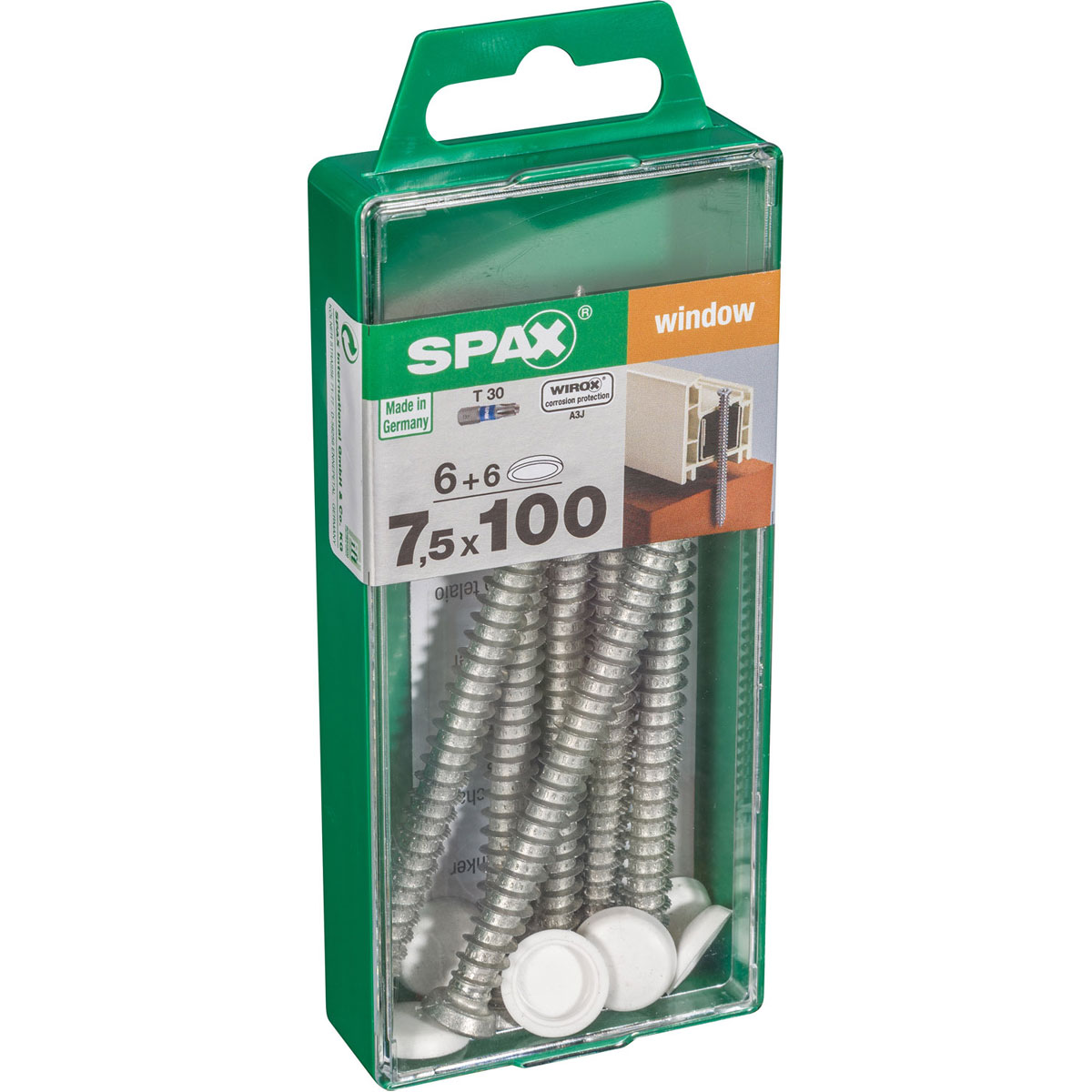 Spax Rahmenanker WIROX 7,5 x 100 M Bild 2