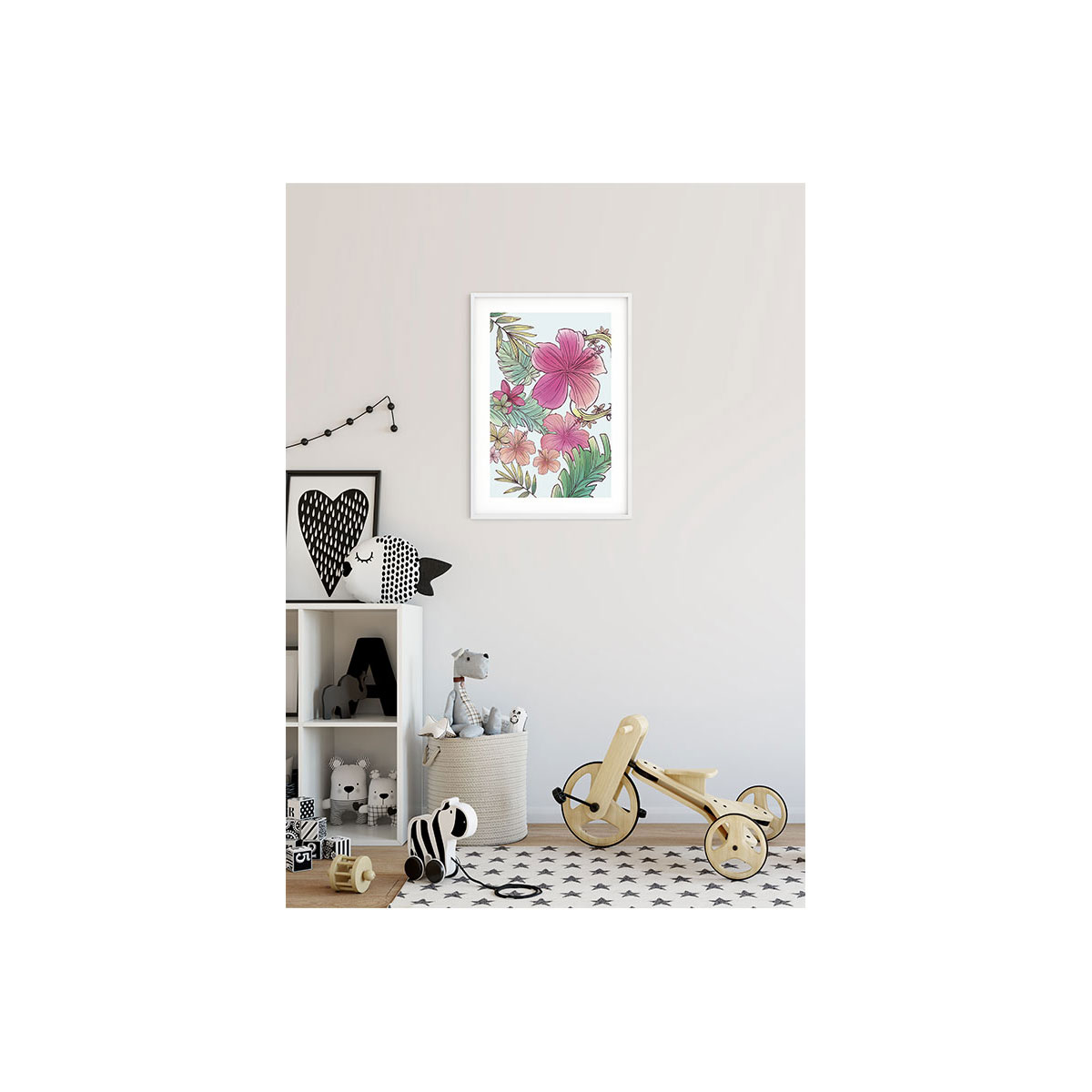 Komar  Wandbild Ariel Flowers 50x70 cm Bild 8