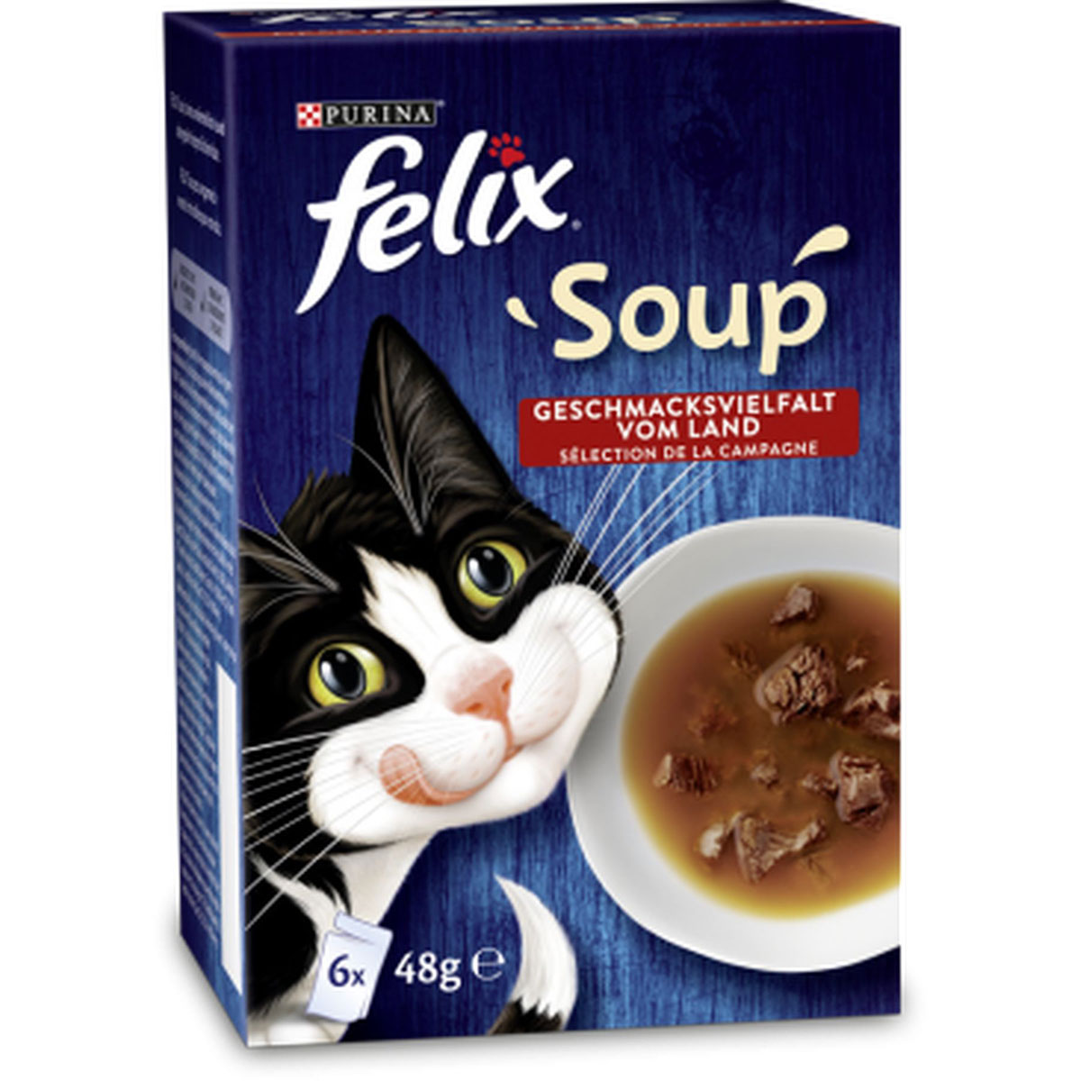 Felix  Soup Geschmacksvielfalt vom Land 6 x 48g