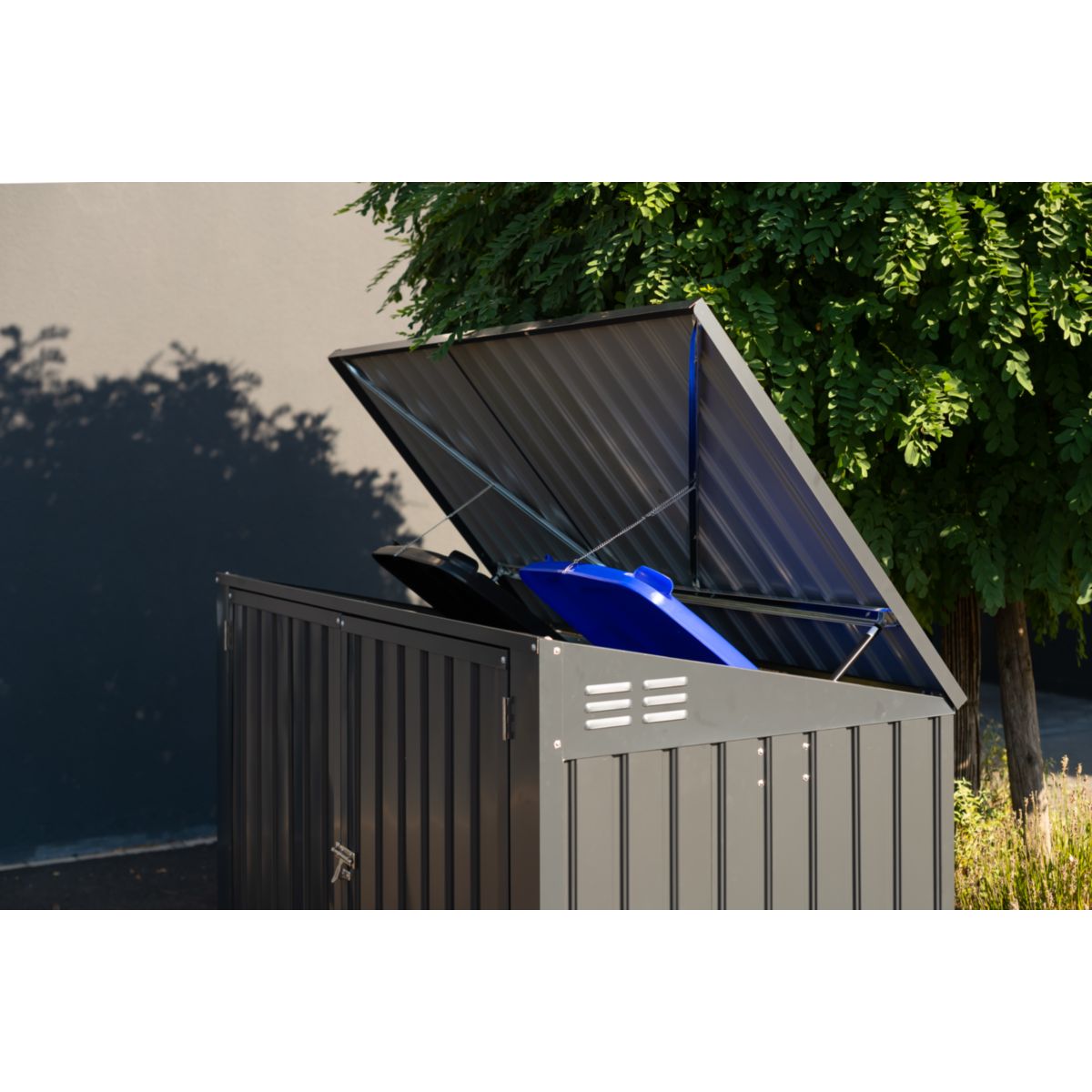 Westmann Mülltonnenbox 53 100x172x131 cm Bild 3