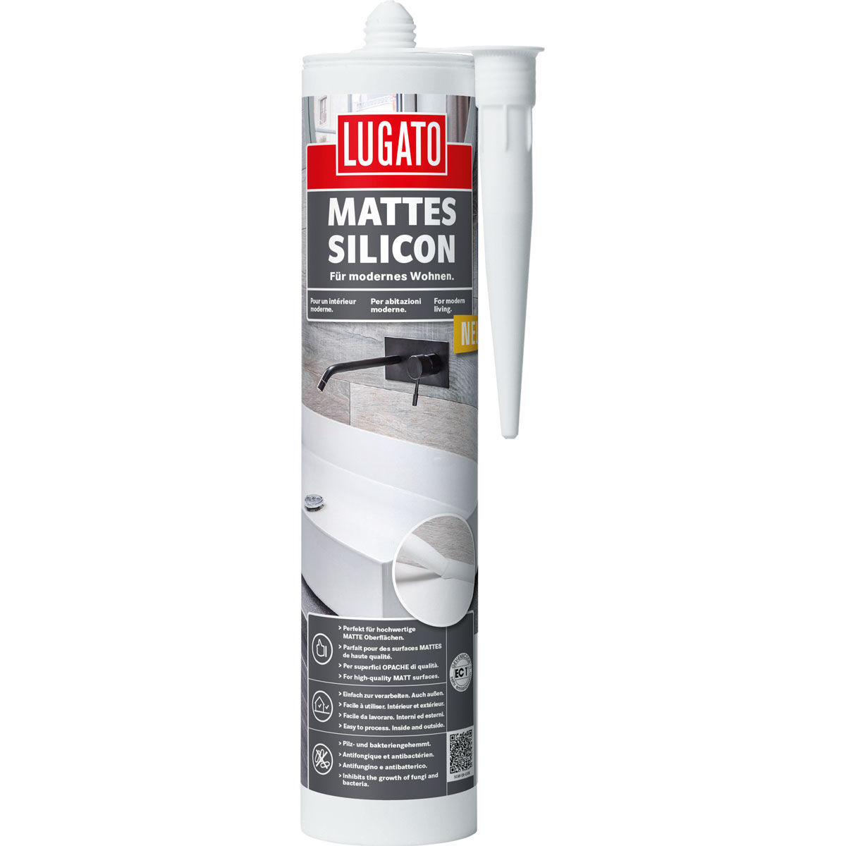 Lugato Mattes Silicon weiss 310 ml