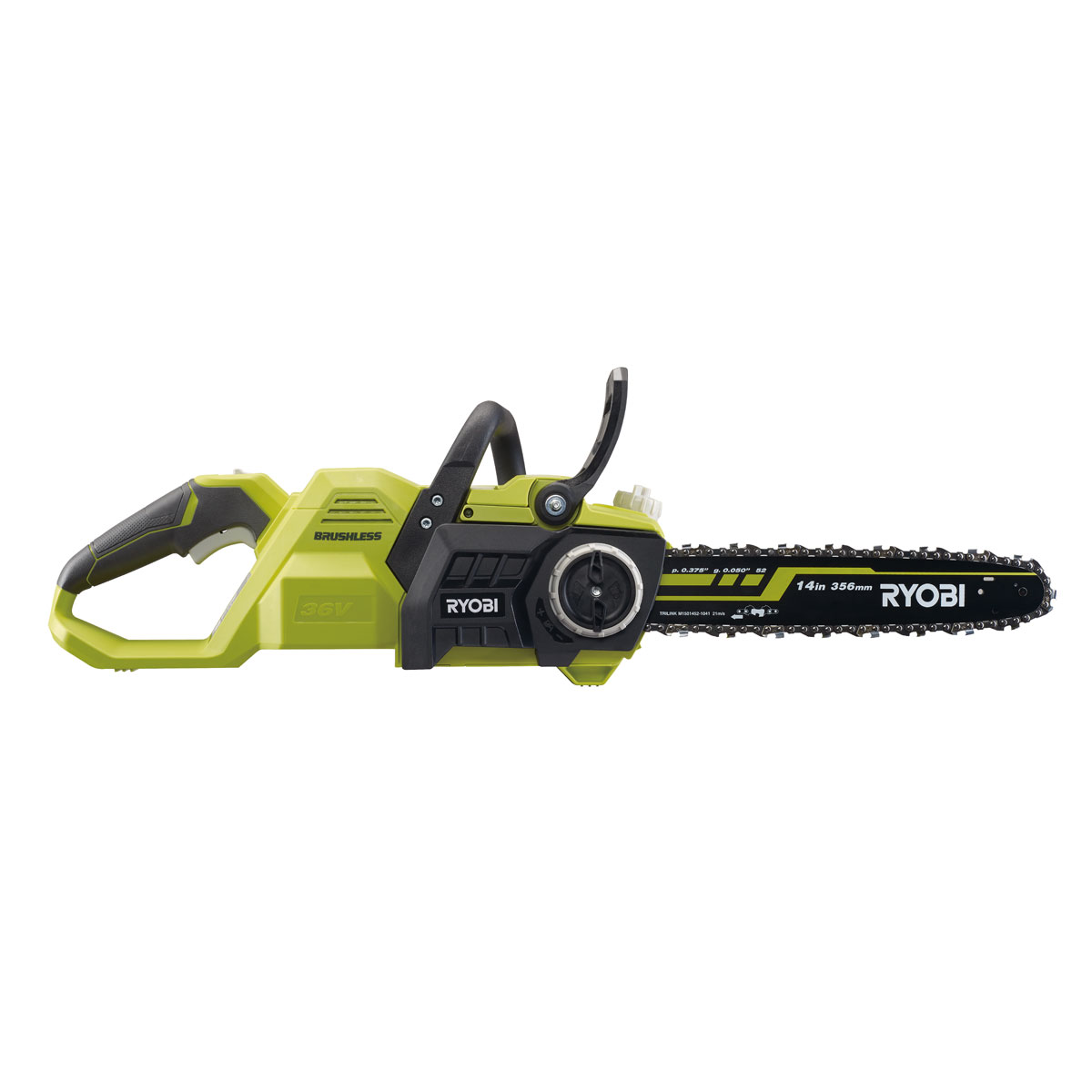 Ryobi Akku-Kettensäge RY36CSX35A-150 35 cm inkl 5,0 Ah Akku u Ladegerät Bild 1