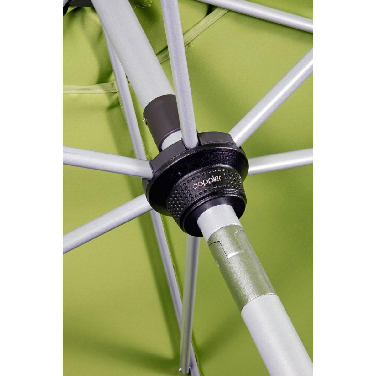 Doppler Kurbelschirm Active auto tilt 320 cm Fresh green Bild 4