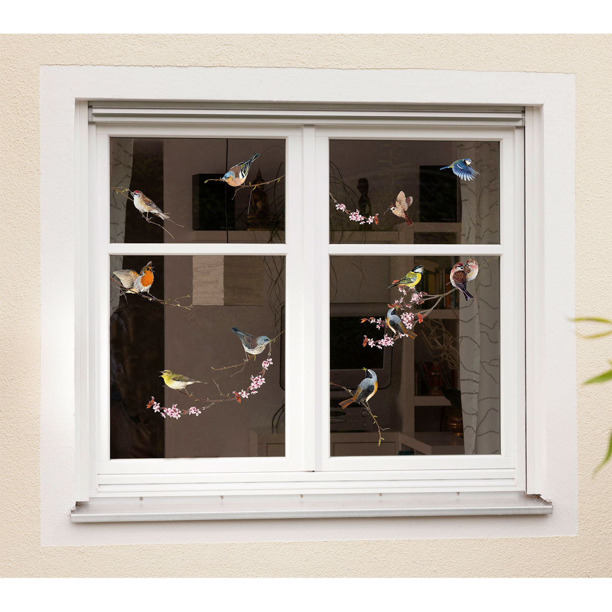 Komar  Fenstersticker Birds 31x31 cm