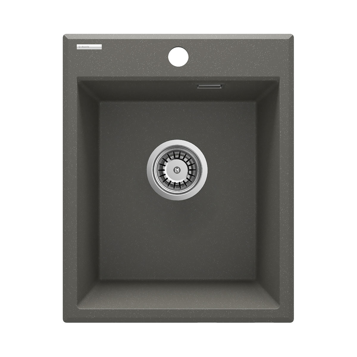 deante  1 Becken Granitspüle ERIDAN ohne Abtropffläch anthrazit metallic