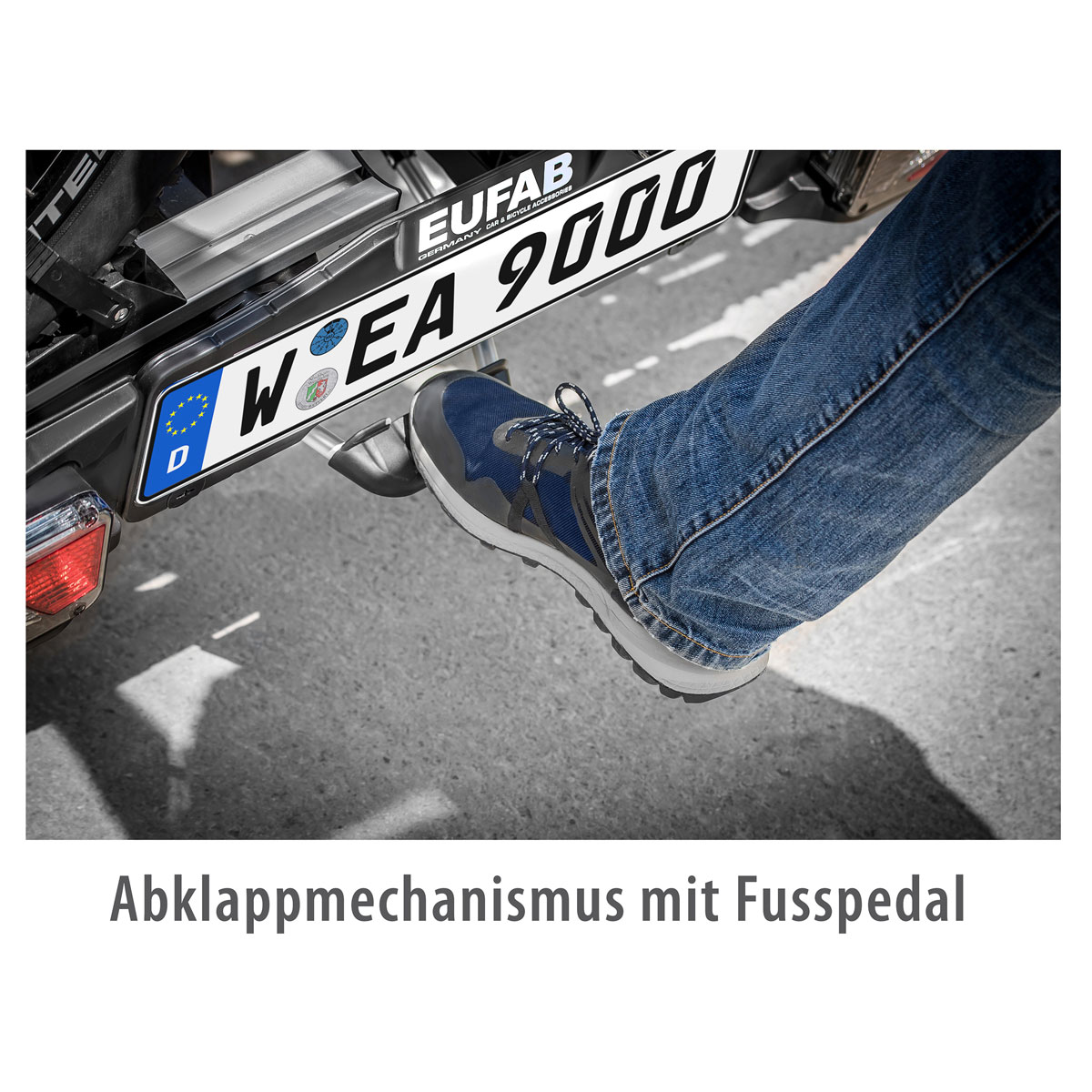 EUFAB Fahrrad-Kupplungsträger Premium III für 3 Fahrräder Bild 9