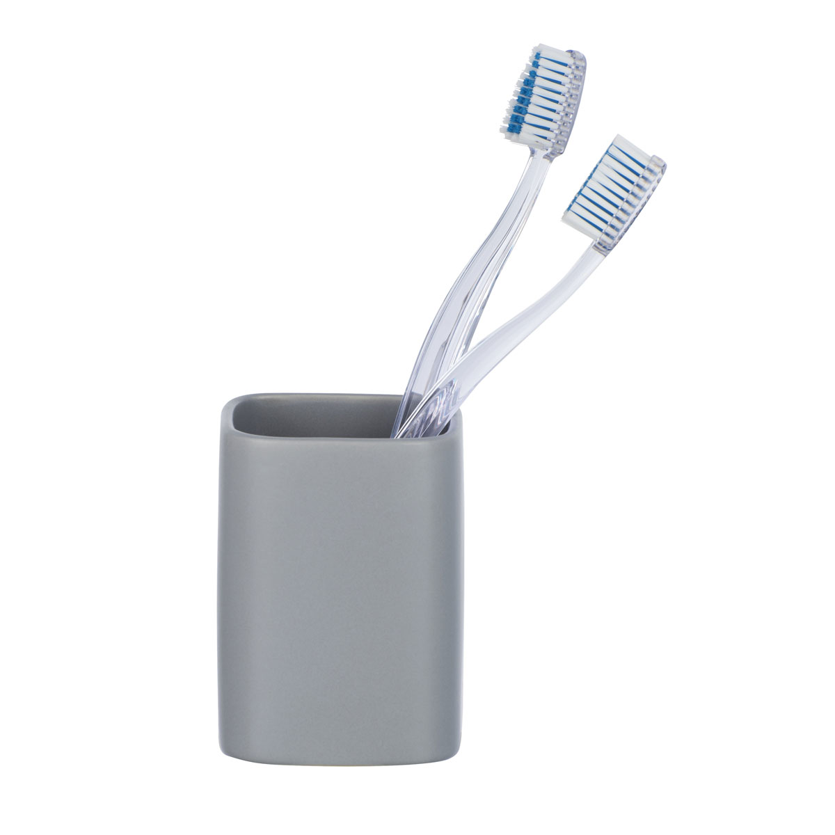 Wenko Zahnputzbecher Hexa grau