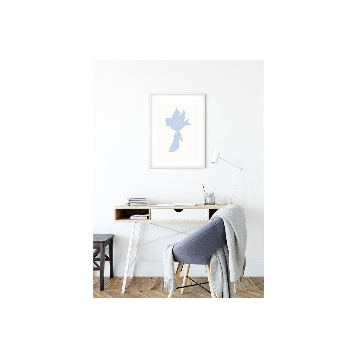 Komar  Wandbild Cinderella Bird 40x50 cm Bild 5