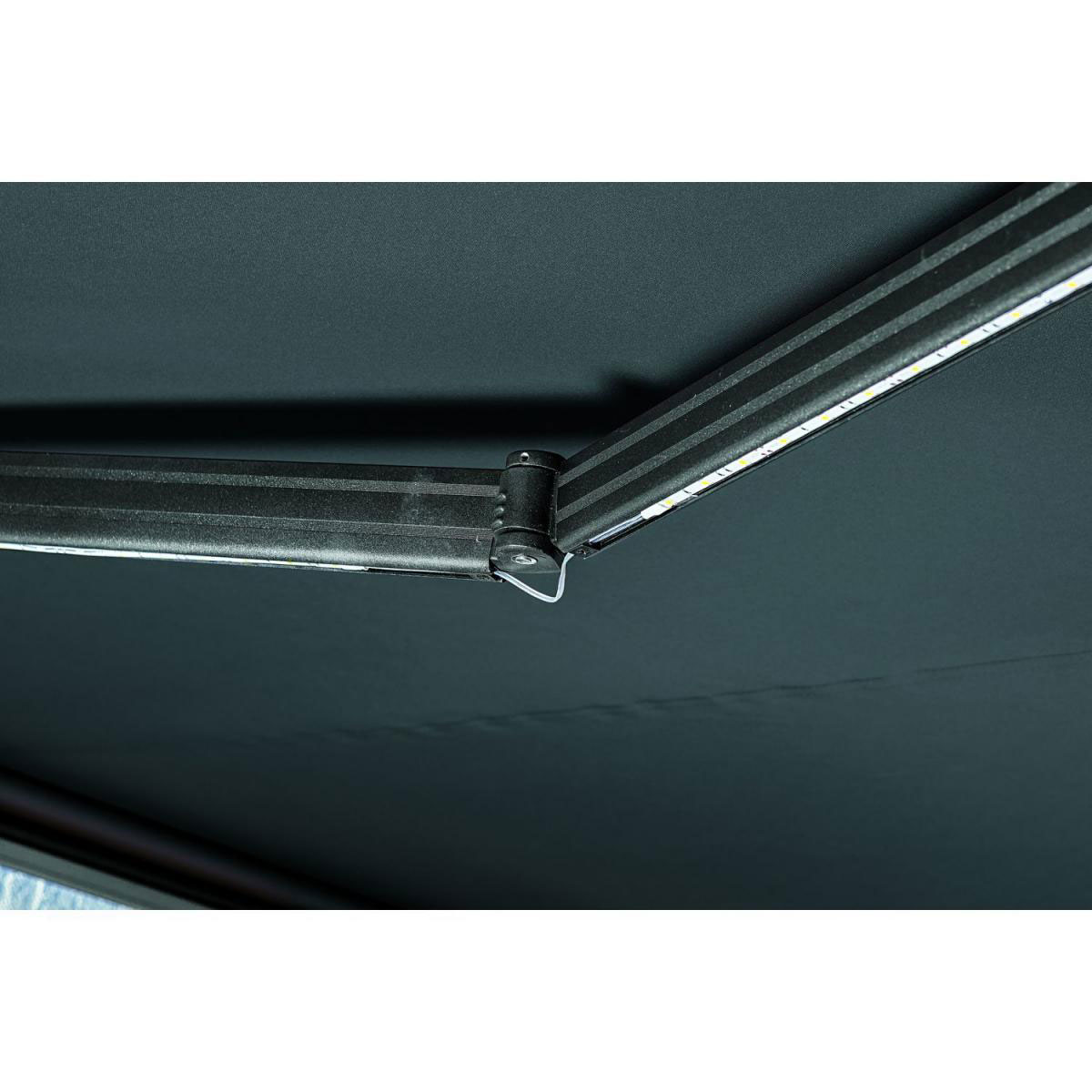 Durabil Markise inkl LED-Beleuchtung 300 x 200 cm anthrazit Bild 4