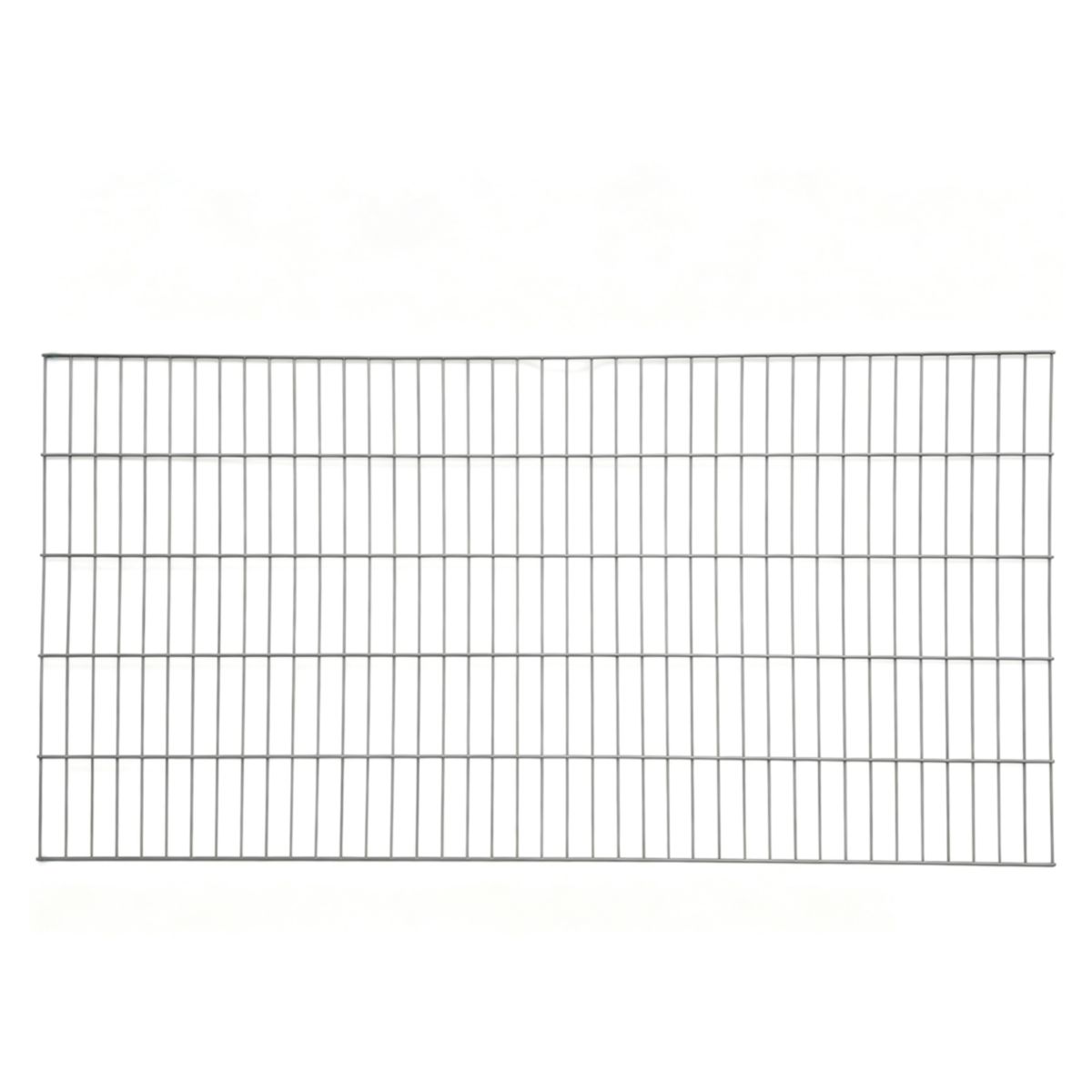 Durabil  Doppelstab Gittermatte-Zaunsystem 200 x 100 cm anthrazit