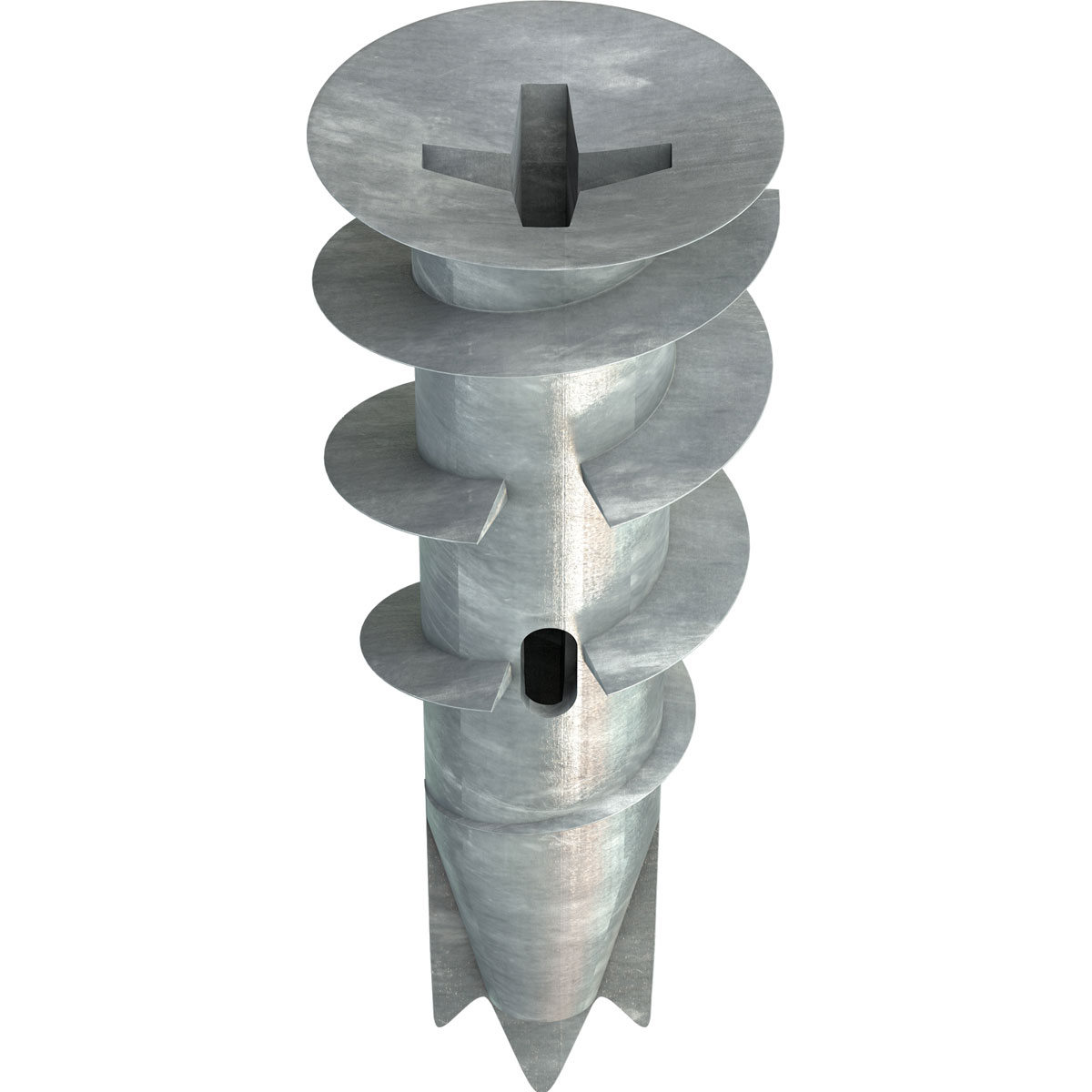 TOX Gipskartondübel Spiral Plus mit Schrauben 37-4 50 Stück