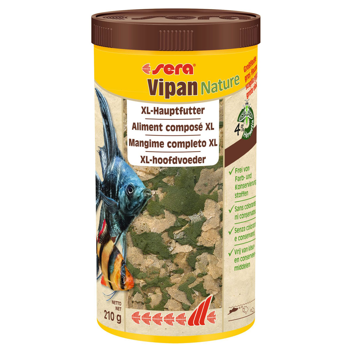 sera Vipan Flakes XL 1000ml/210gHauptfutter