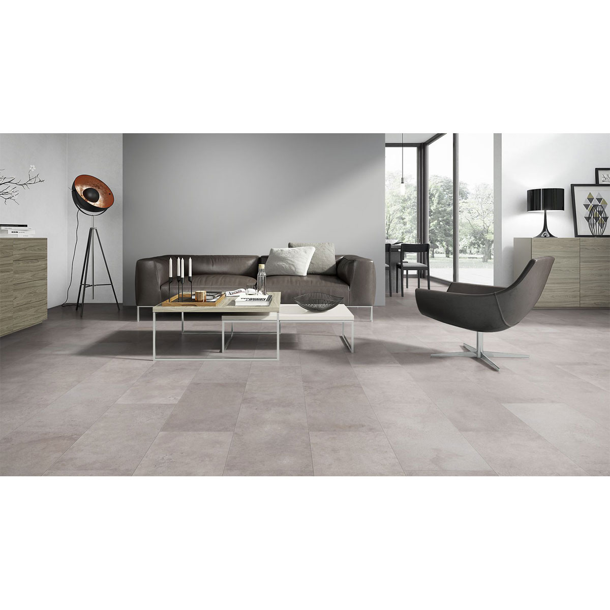 Designboden Neo Stone 2.0 Silvergrey Concrete S20 638 x 310 x 4,5 mm Bild 3