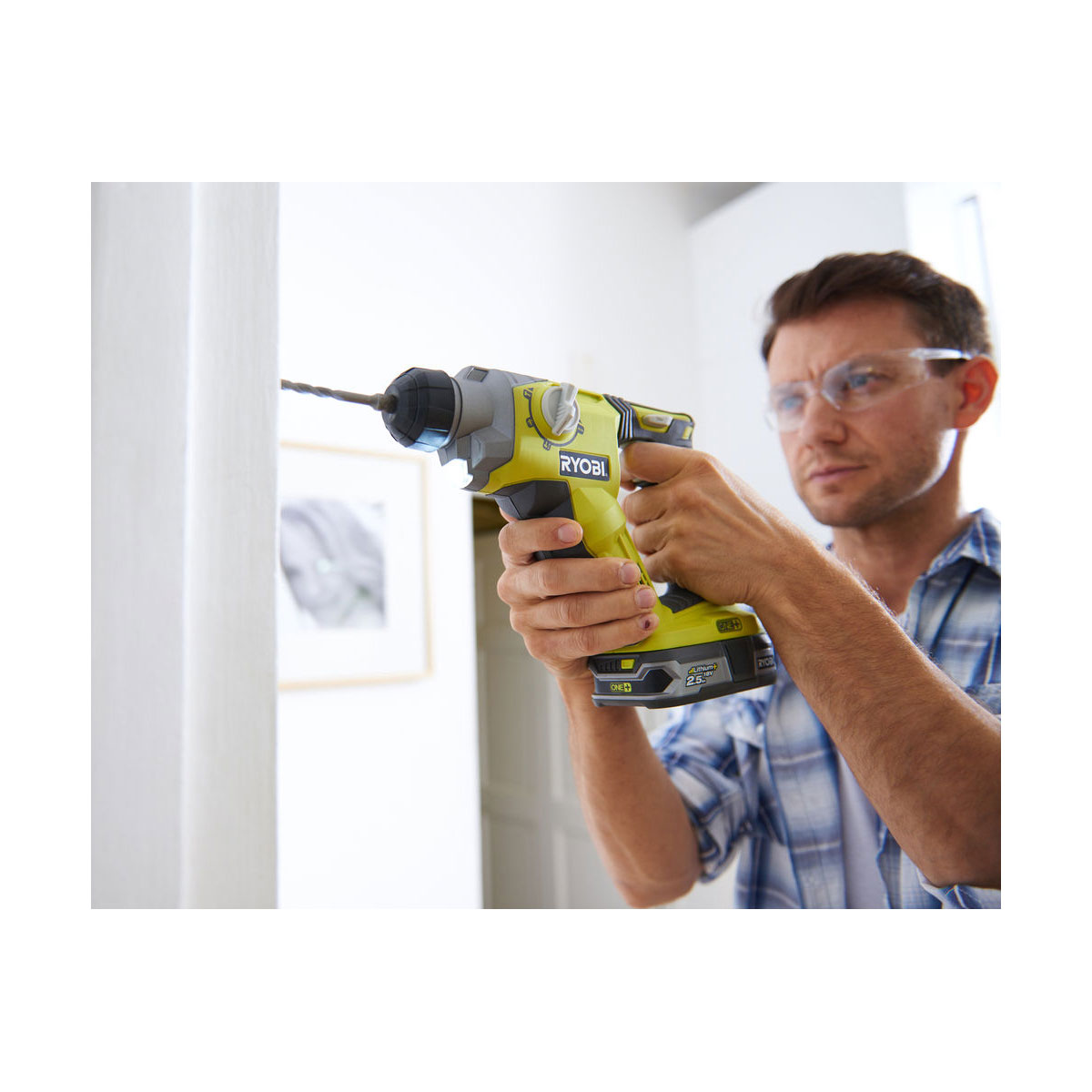 Ryobi  Akku-Kombibohrhammer R18SDS-0 ohne Akku und Ladegerät Bild 4