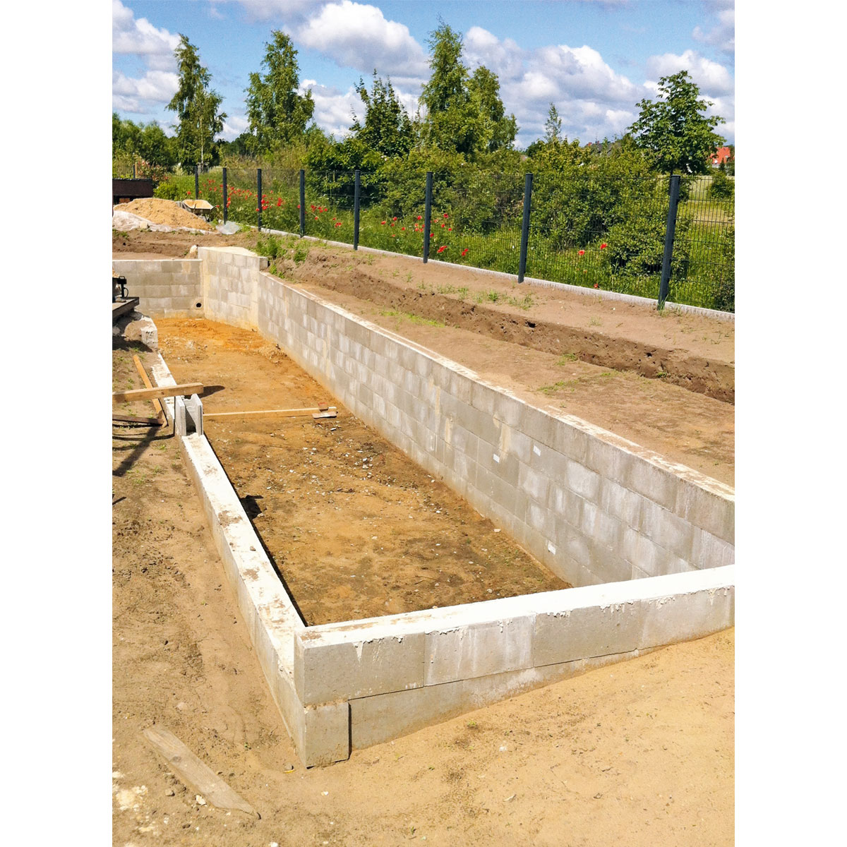 Lusit  Schalungsstein 50 x 25 x 24 cm grau Bild 2