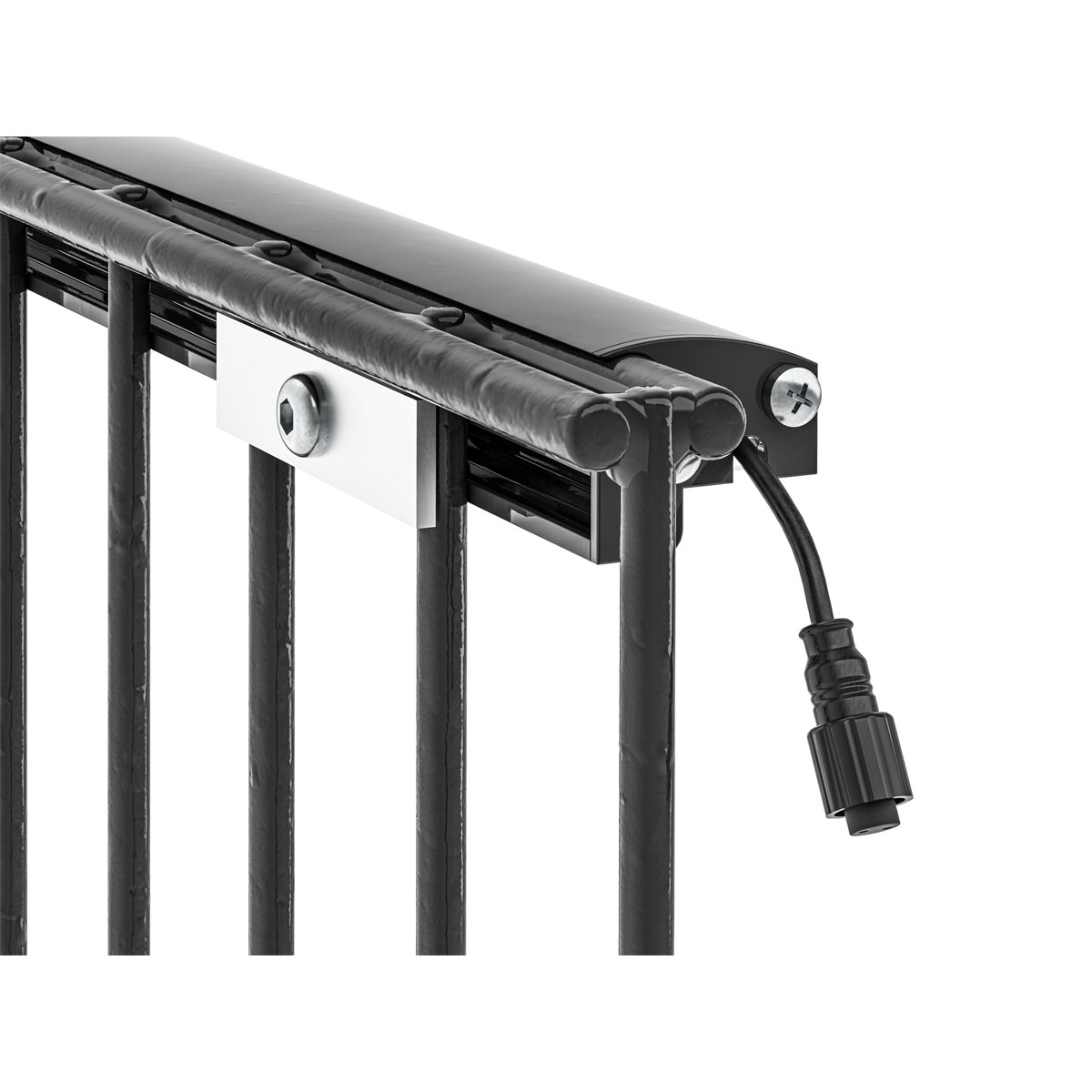 LyghtUp LED-Leuchtleiste fur Doppelstabmatten 196 cm anthrazit Bild 4