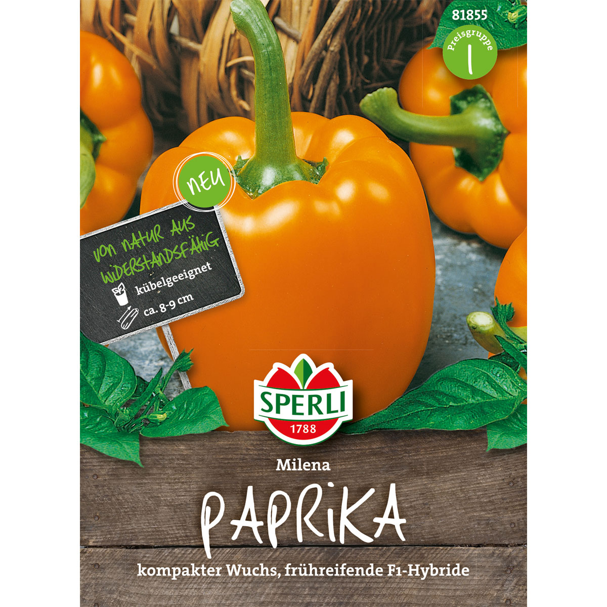 Sperli Paprika Milena Gelb-Orange
