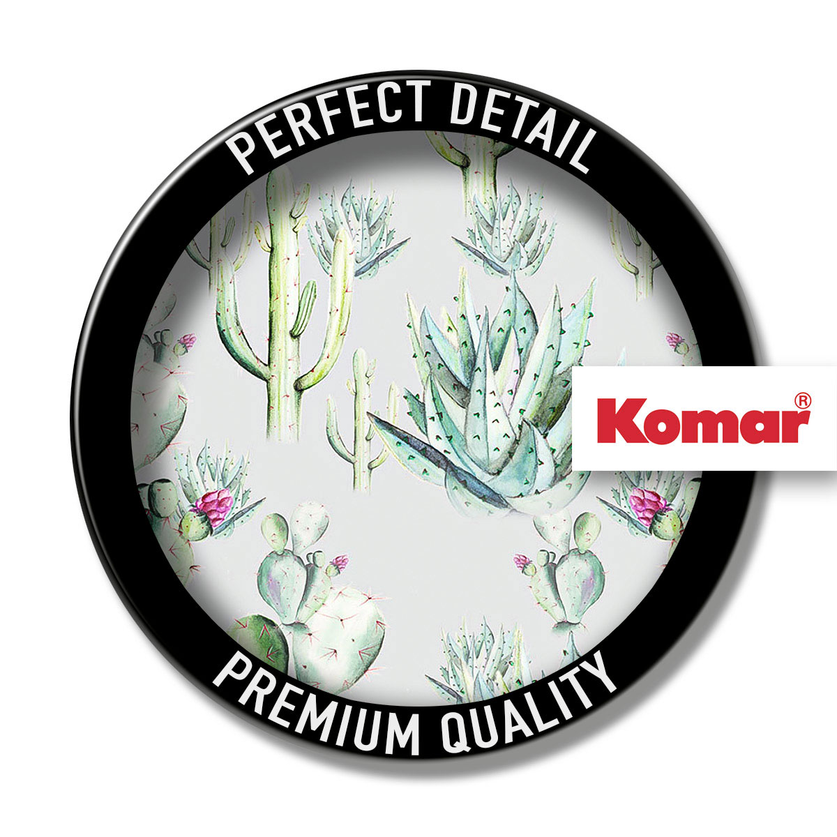 Komar  Vlies Fototapete Cactus Grey 400x250 cm Bild 5