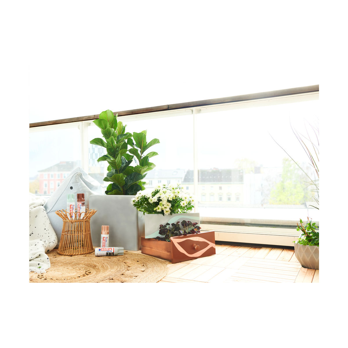 Edding  Spray 5200 betoneffekt seidenmatt Bild 6