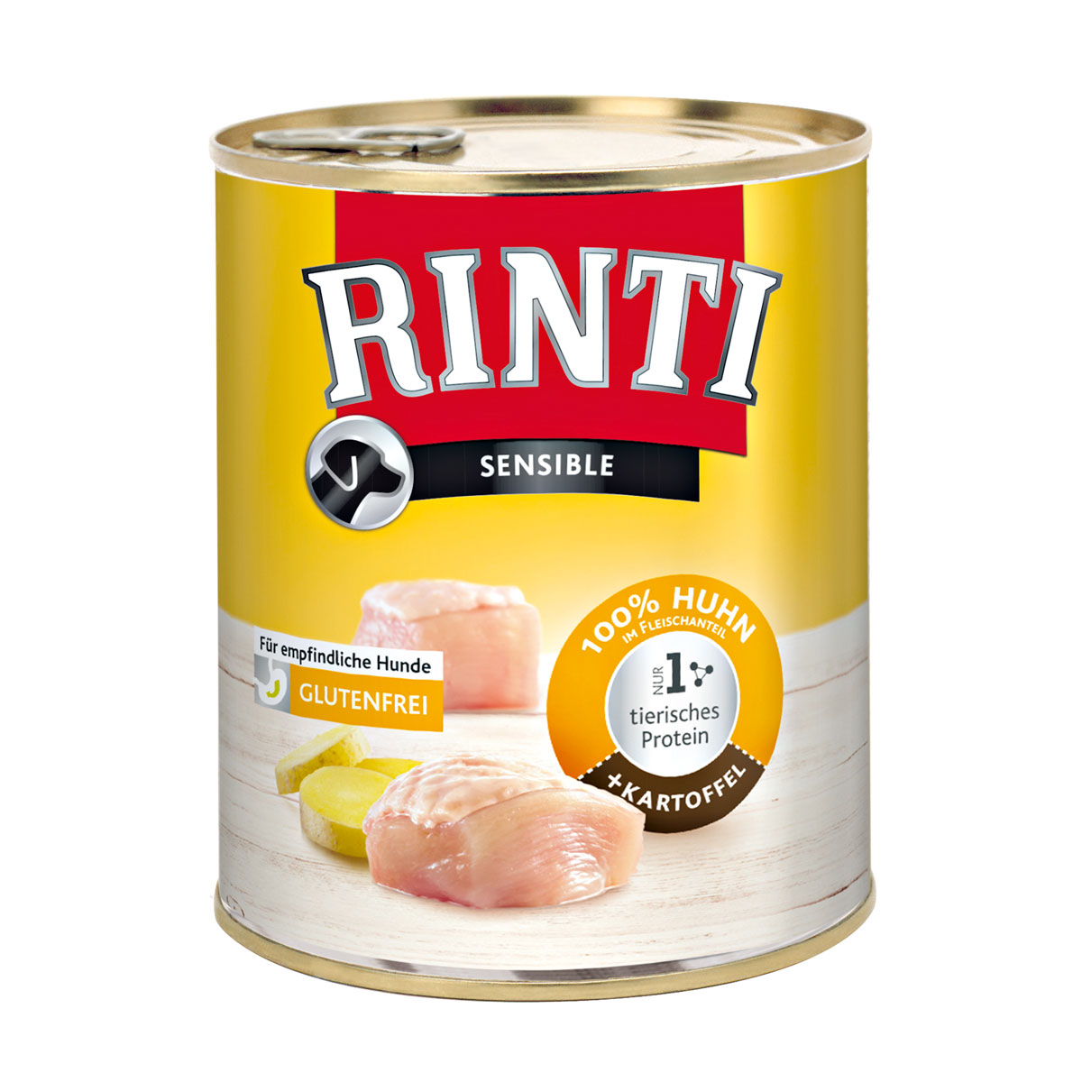 Rinti Nassfutter Sensible mit Huhn & Kartoffel 800 g