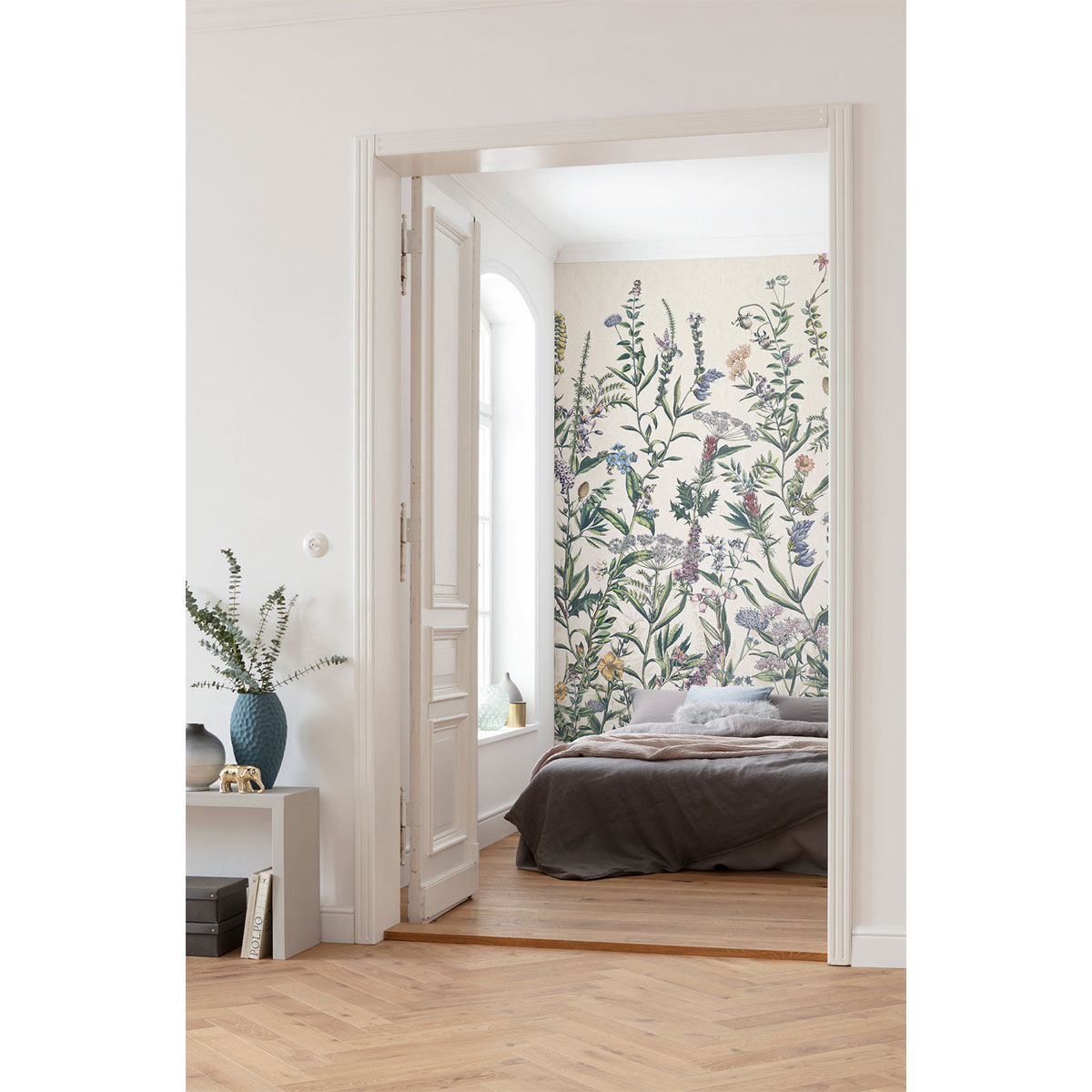 Komar  Vlies Fototapete Flowering Herbs 200x250 cm Bild 1