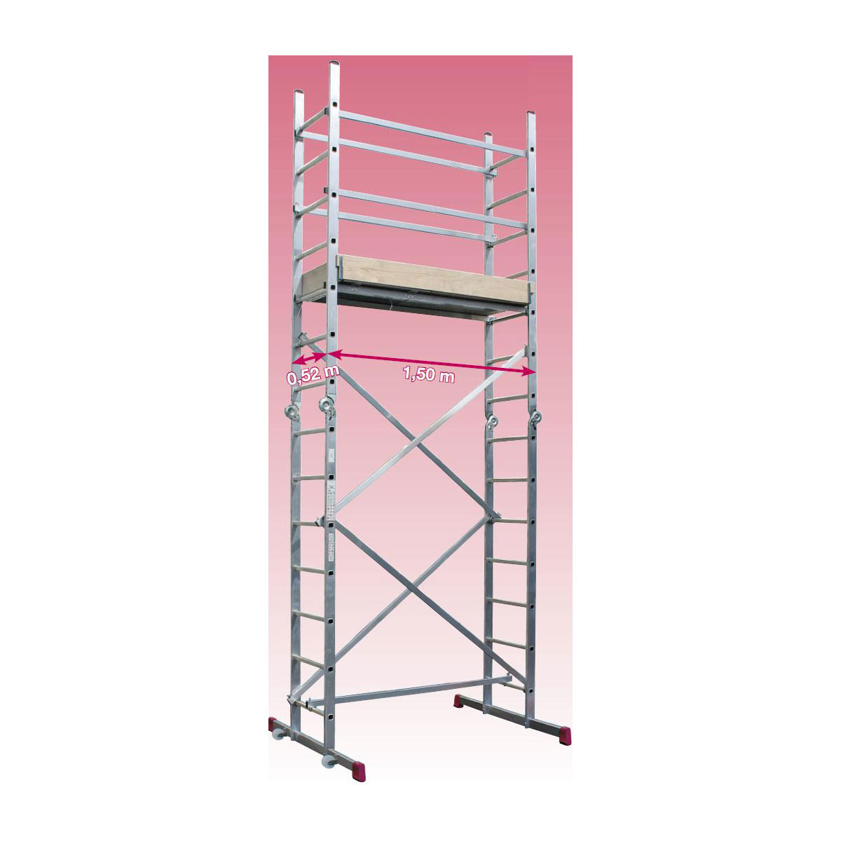 Krause CORDA GelenkGerüst AH 4,85 m Bild 4