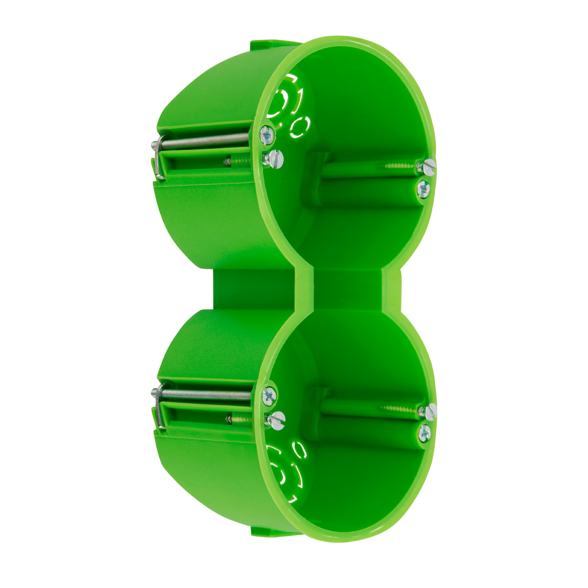 REV Ritter Hohlwanddose 2-fach grün 50 mm Bild 4