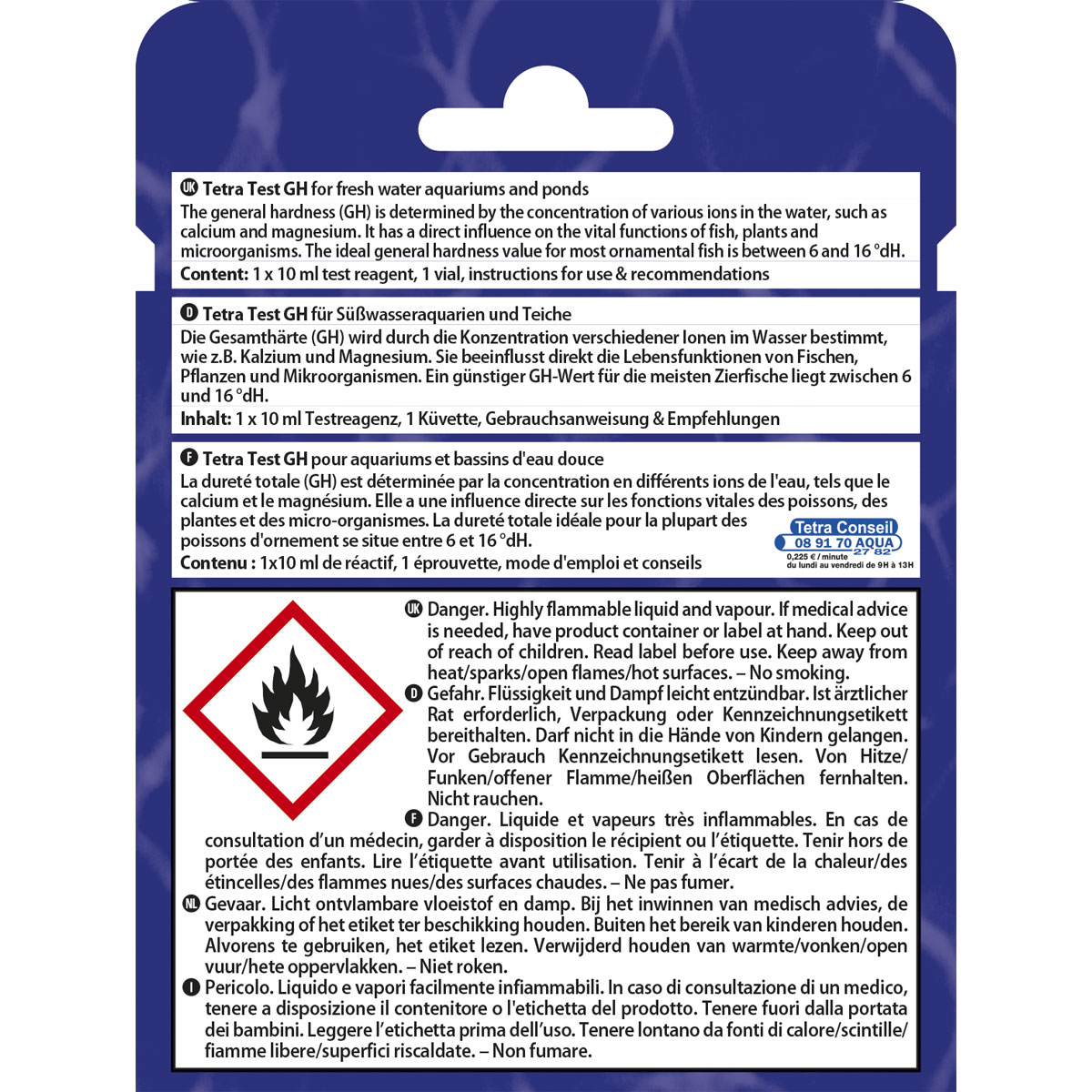 Tetra Wassertest Gesamthärte GH Bild 2